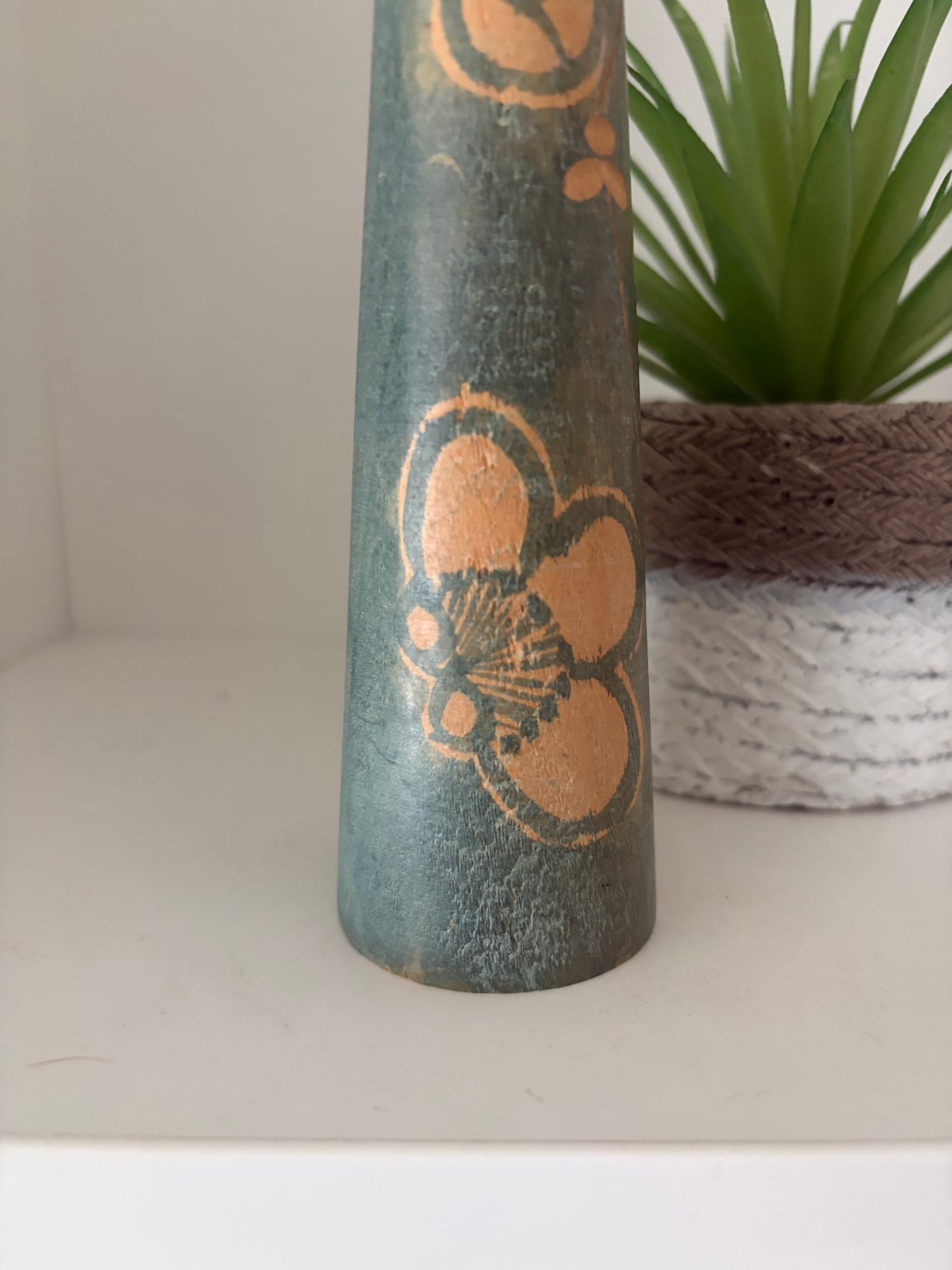 Vintage creative kokeshi by Issetsu Kuribayashi (1924-2011)