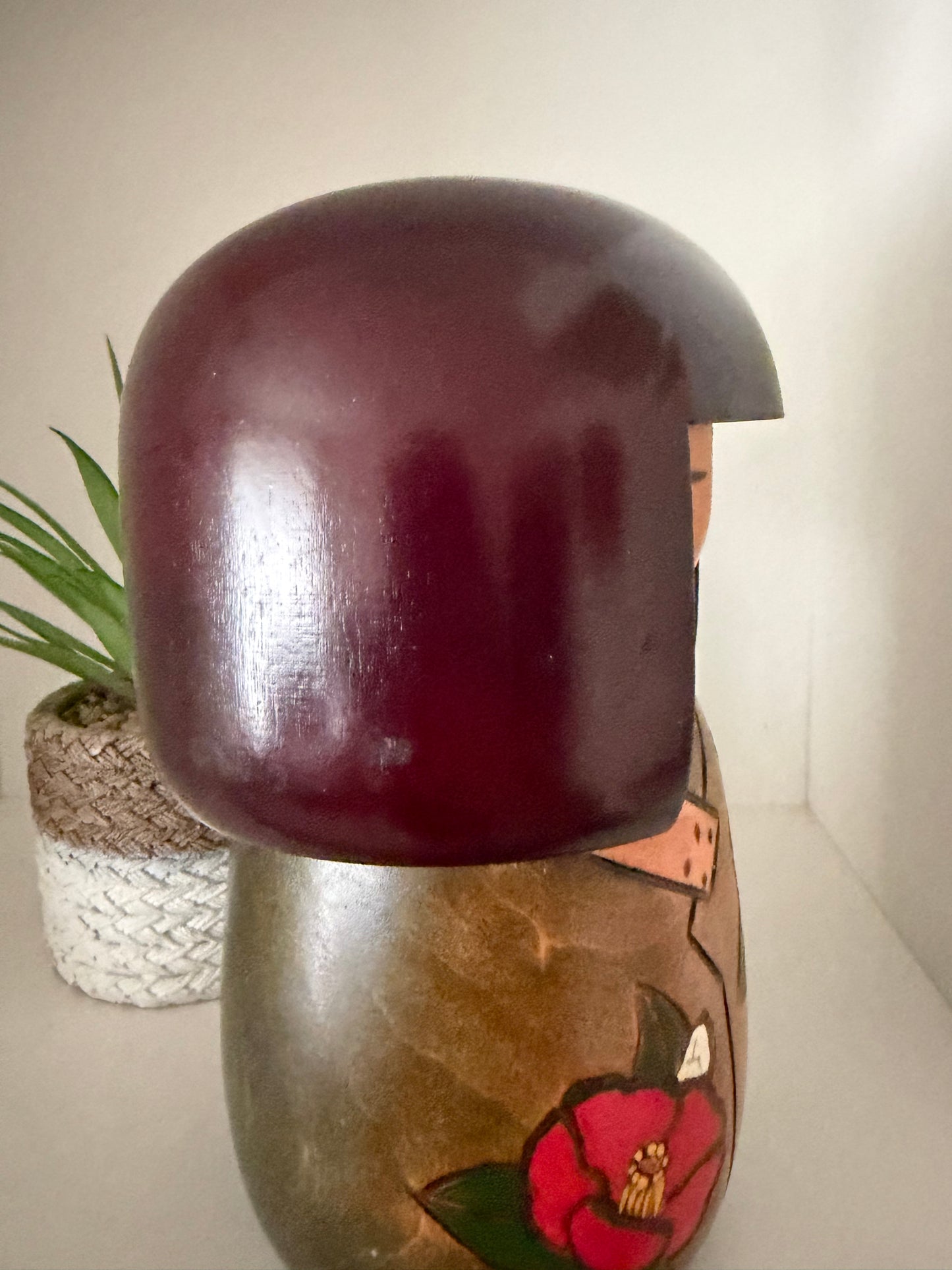 Vintage Gumma kokeshi by Kisaku