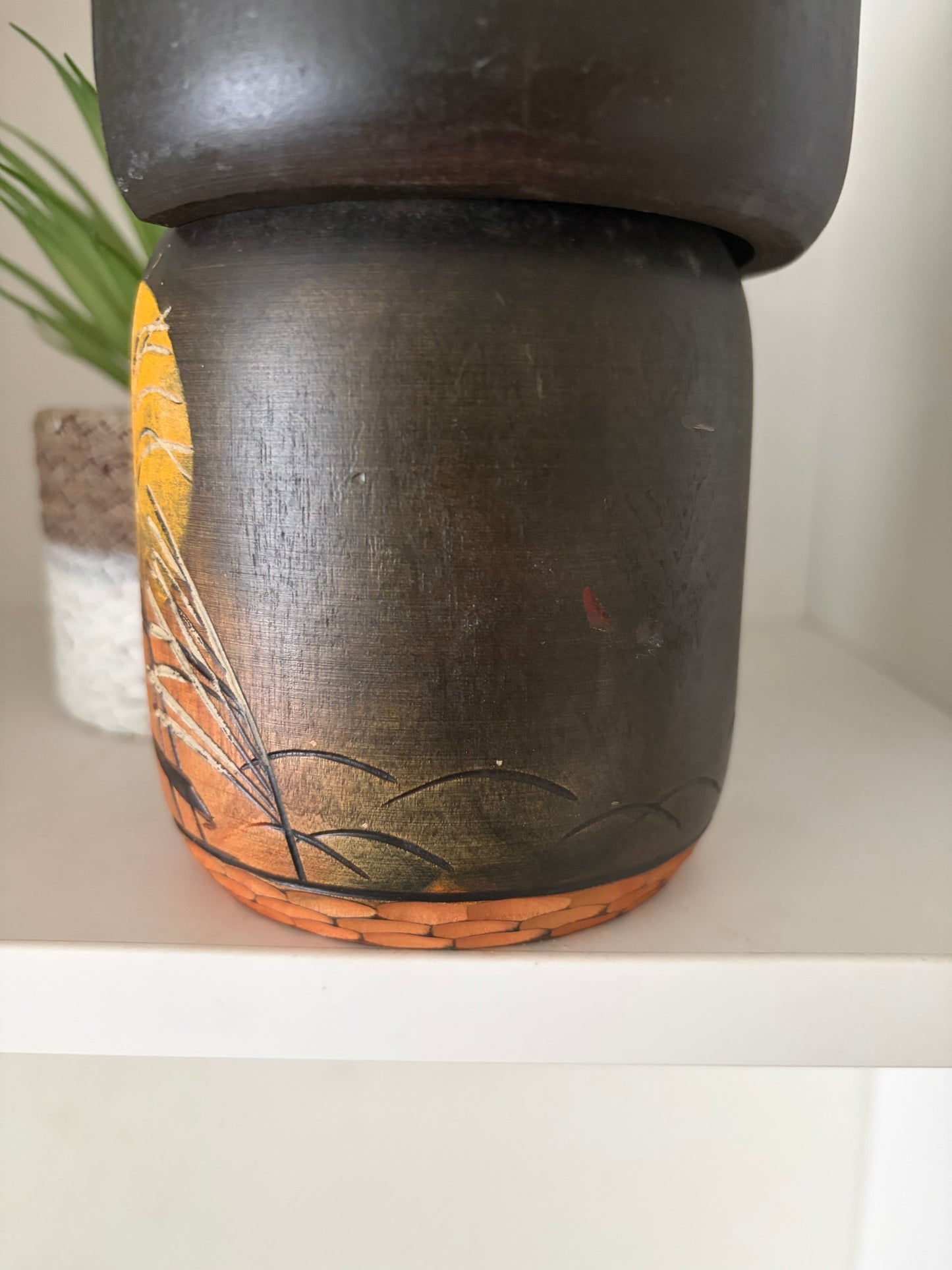 Vintage Gumma Kokeshi made by Kisaku