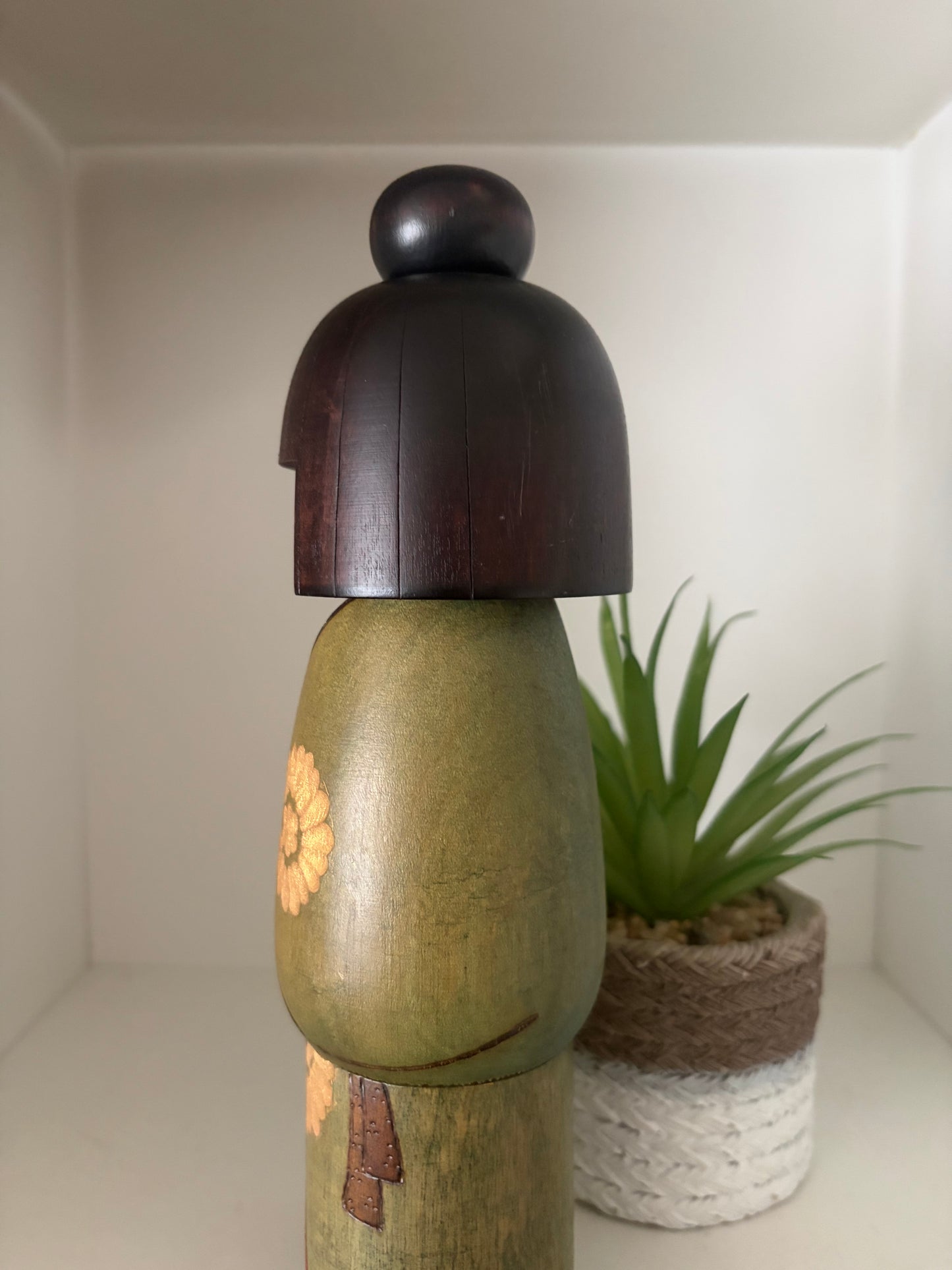 Vintage Gumma Kokeshi By Kazuo Takamizawa (1927-)