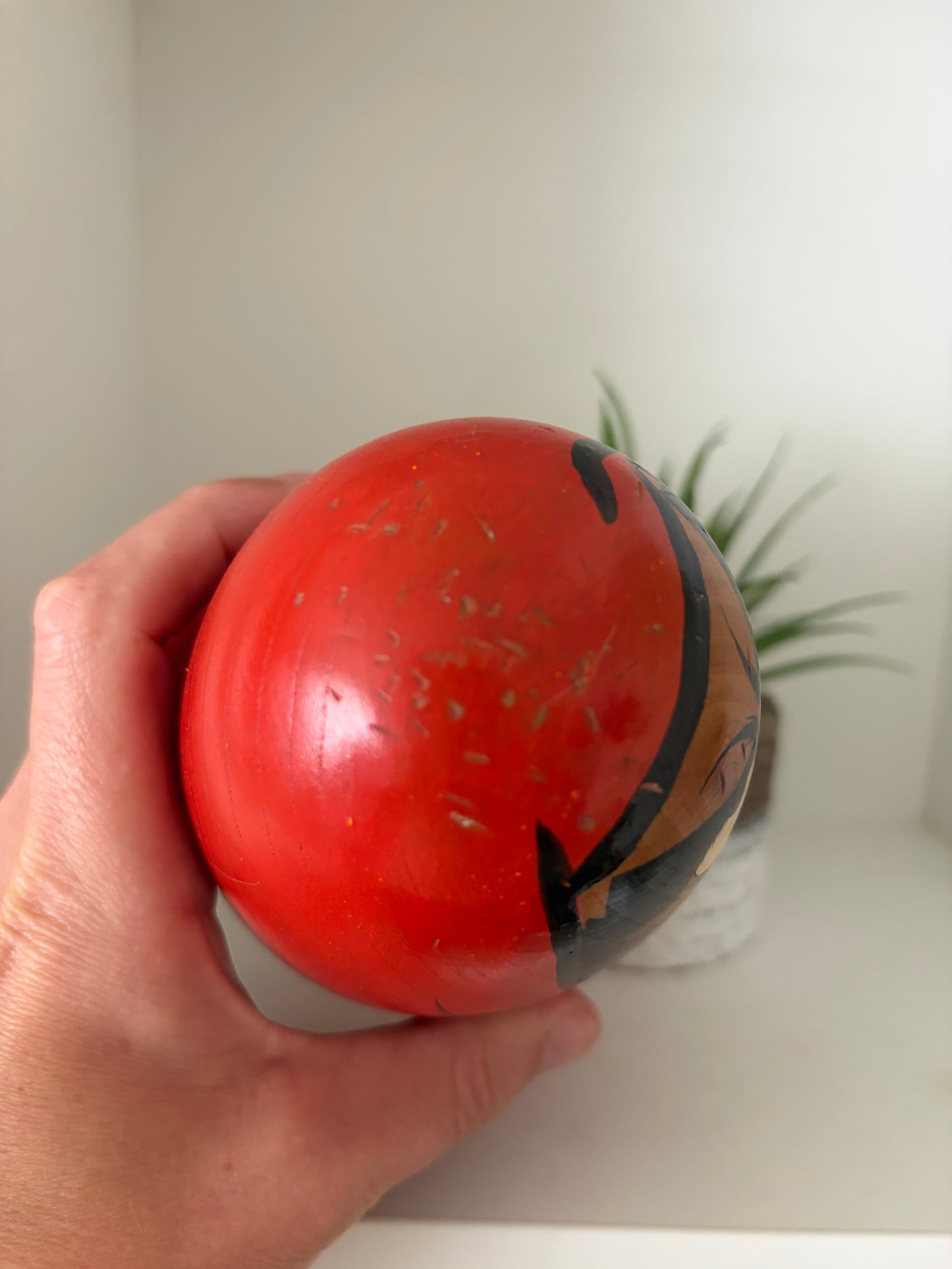 Vintage Daruma kokeshi