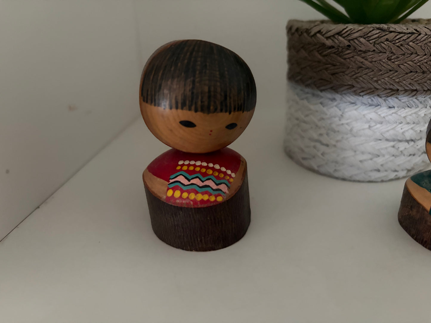 Rare Vintage Sosaku kokeshi set by Hideo Ishihara (1925-1999)