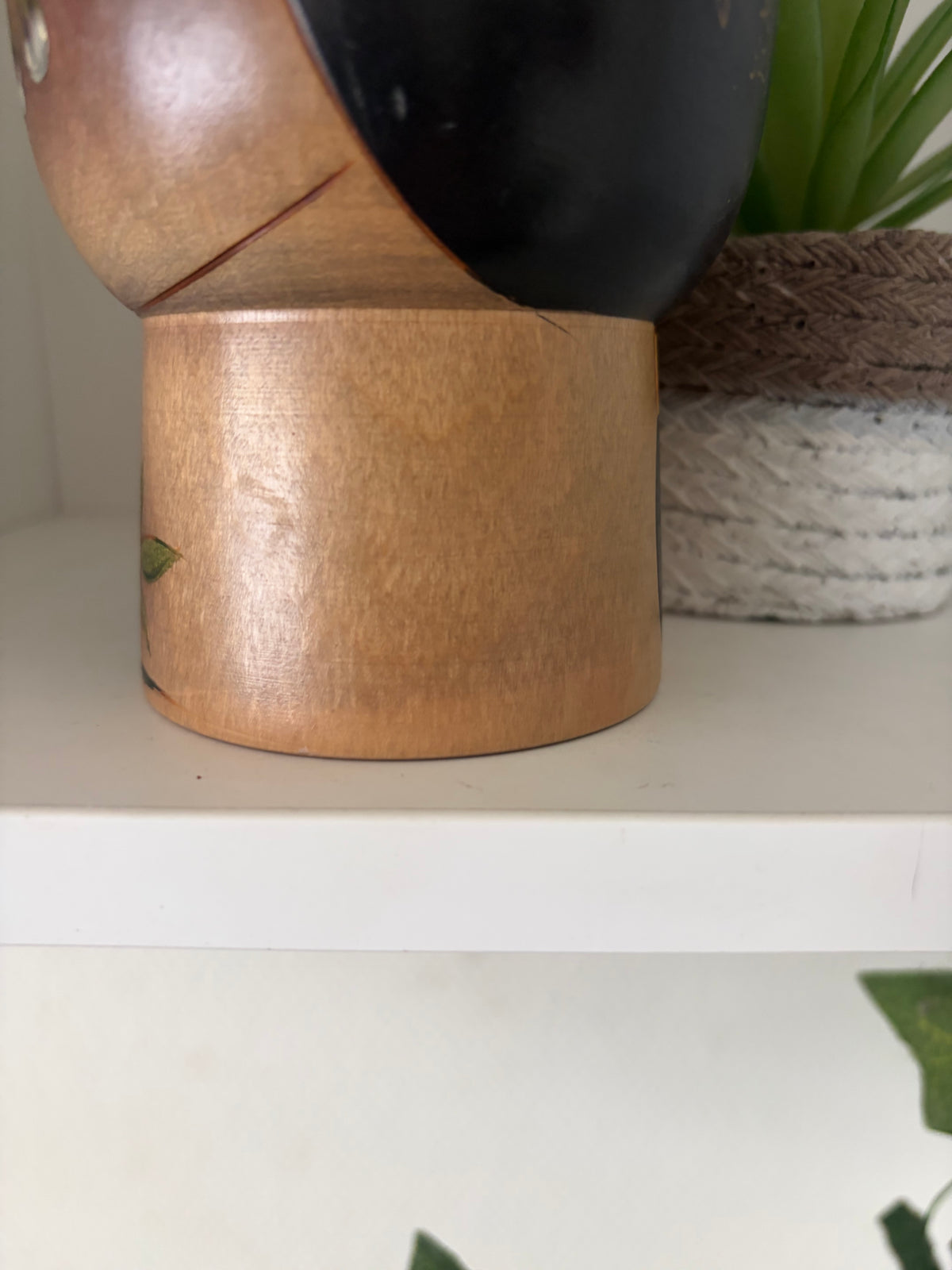 Rare vintage Sosaku kokeshi by Sato Suigai (1920-)