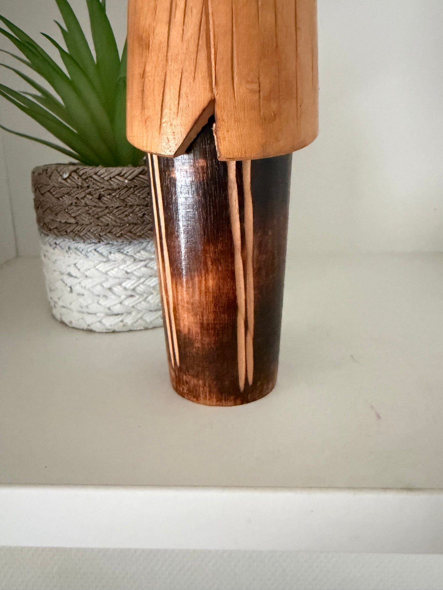 Rare vintage Yukinko kokeshi by Takeda Masashi (1930-)