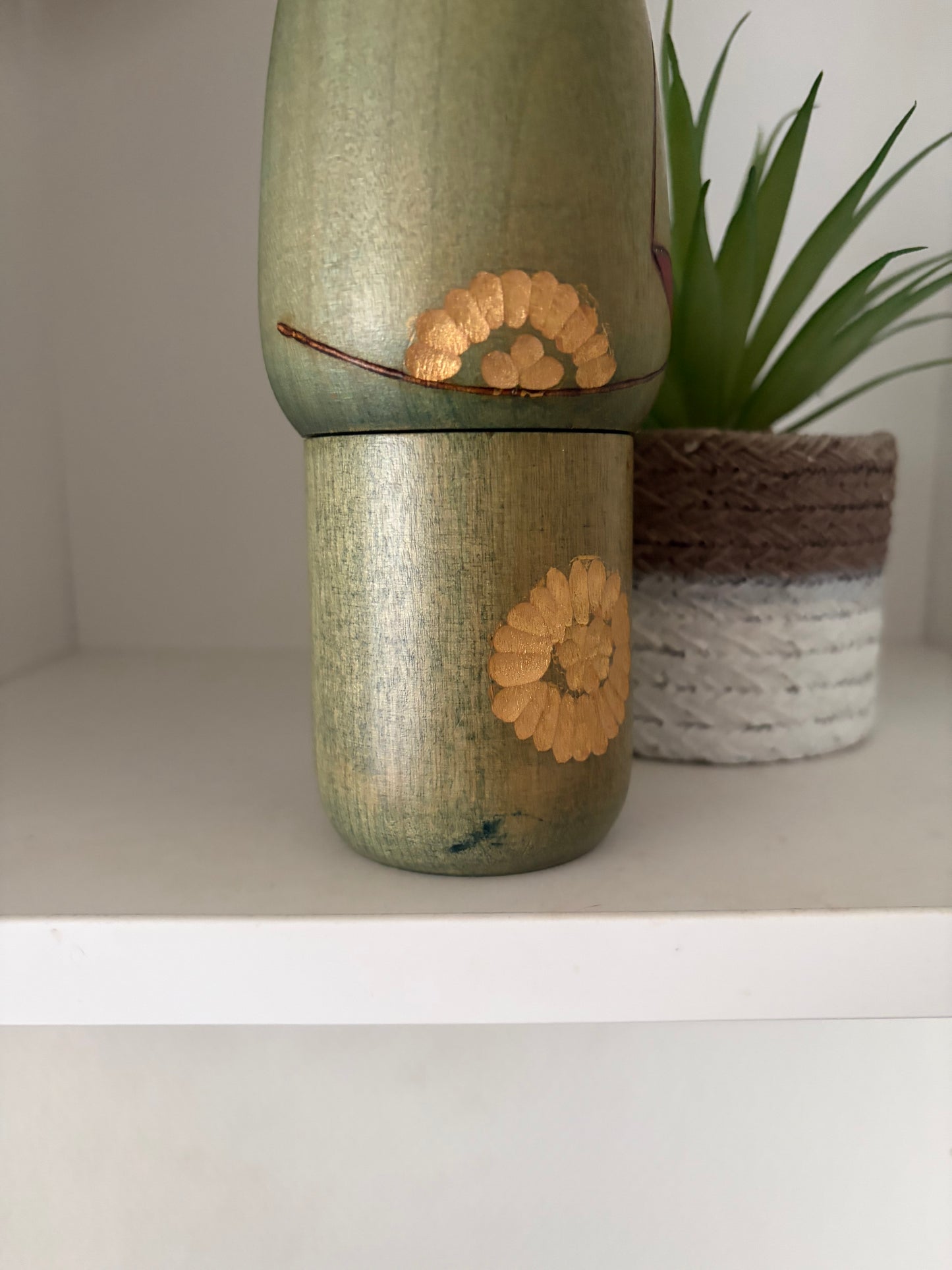 Vintage Gumma Kokeshi By Kazuo Takamizawa (1927-)