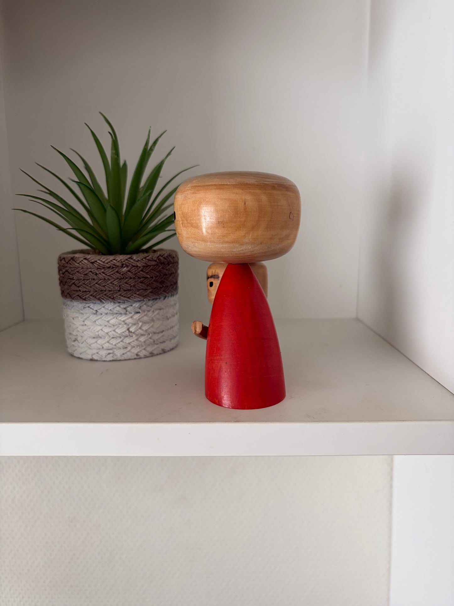 Exclusive Rare Vintage Creative Kokeshi by renowned artisan Ikuyoshi Yokozuka - Mother and child