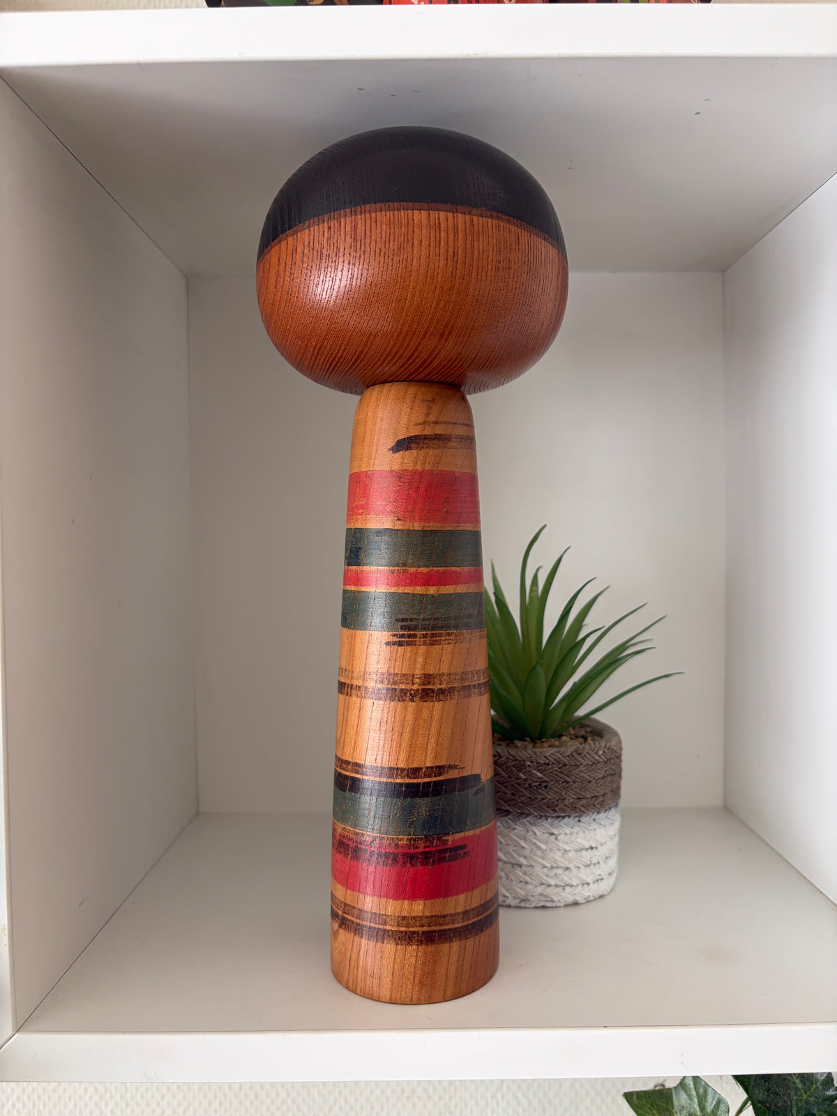 Vintage Sosaku kokeshi by Sanpei Yamakawa (1926-2012)