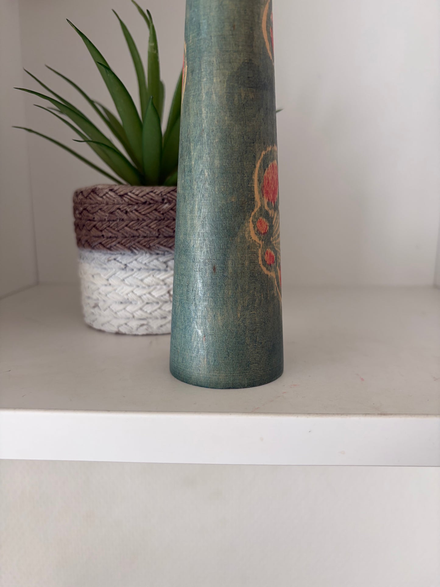 Vintage creative kokeshi by Issetsu Kuribayashi (1924-2011)