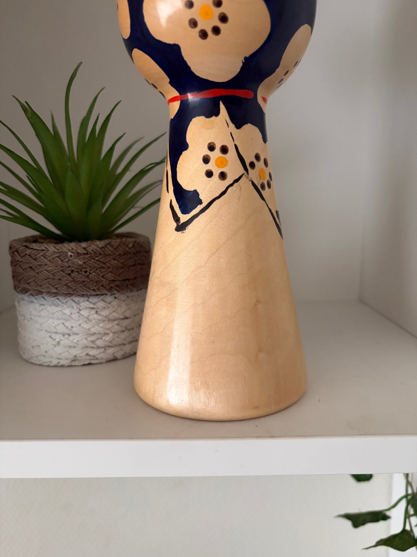 Vintage Japanese Sosaku Kokeshi by Kiyohara Takao (1916-)