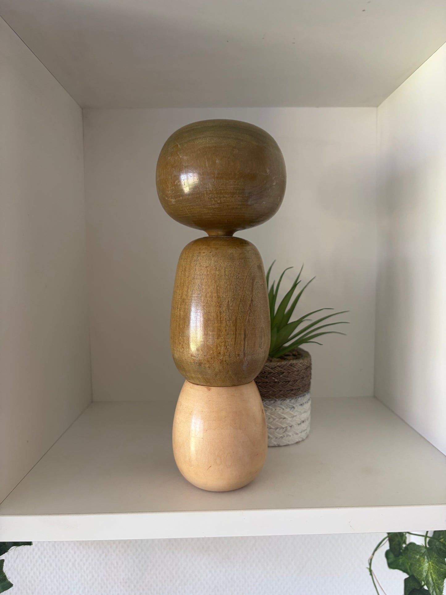Rare Vintage Sosaku kokeshi by Kato Masami (1925-)