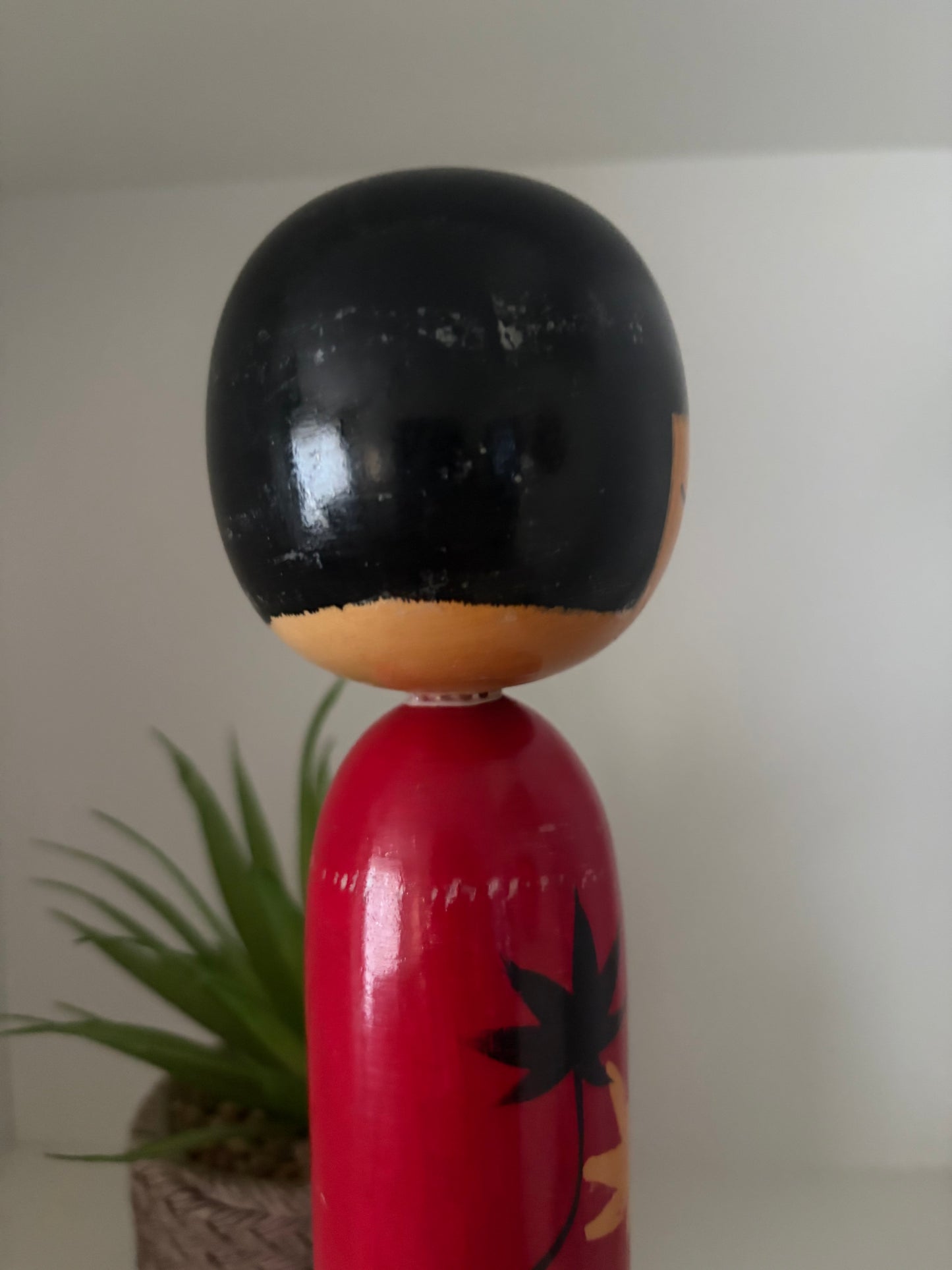 Rare vintage Sosaku kokeshi by Tanaka Harumasa (1916-1966)