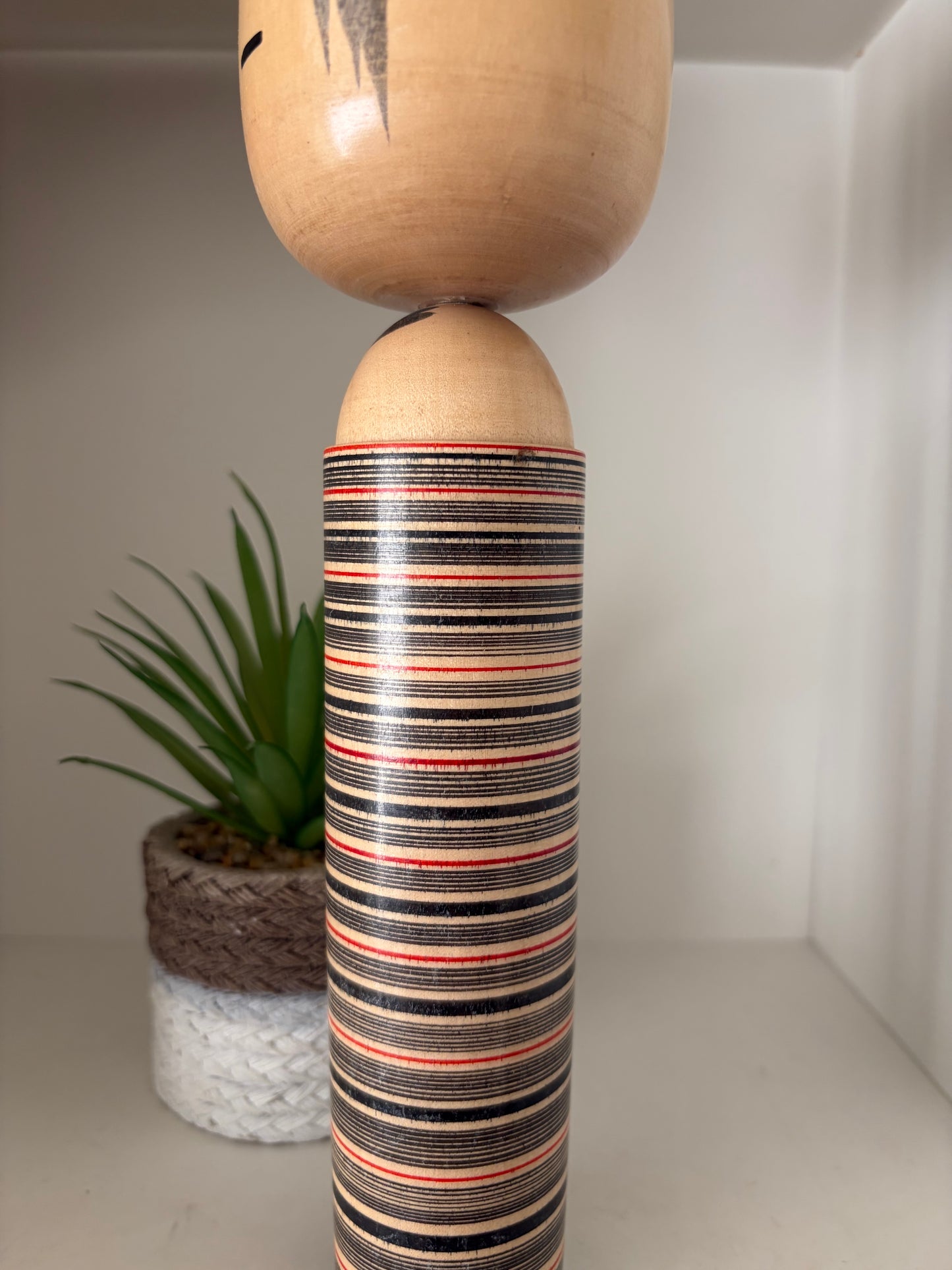 Rare Vintage Creative Kokeshi By Kahei Katase (1922-2015)