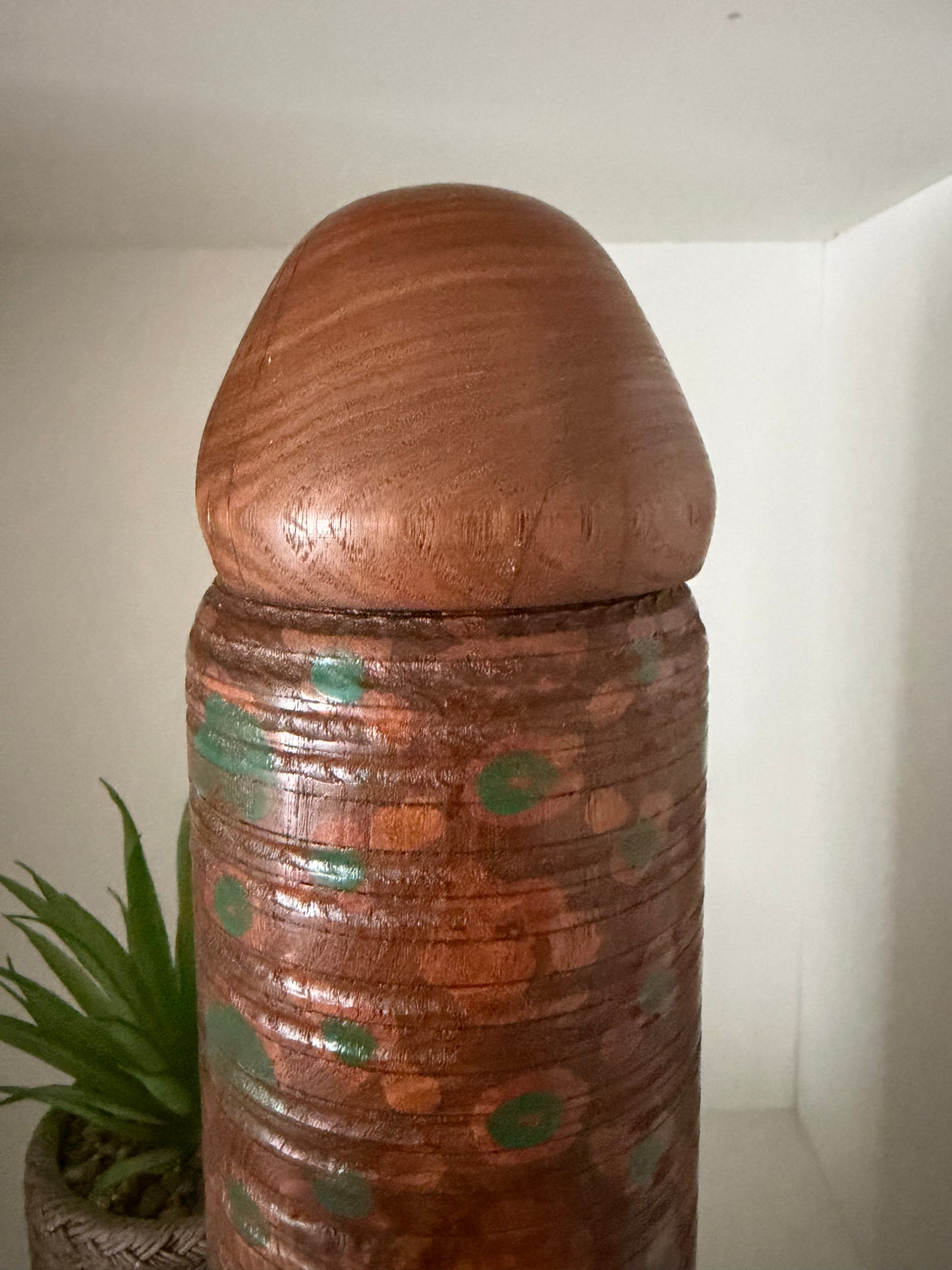 Vintage  Sosaku Kokeshi By Miyajima Muhitsu (1929-)