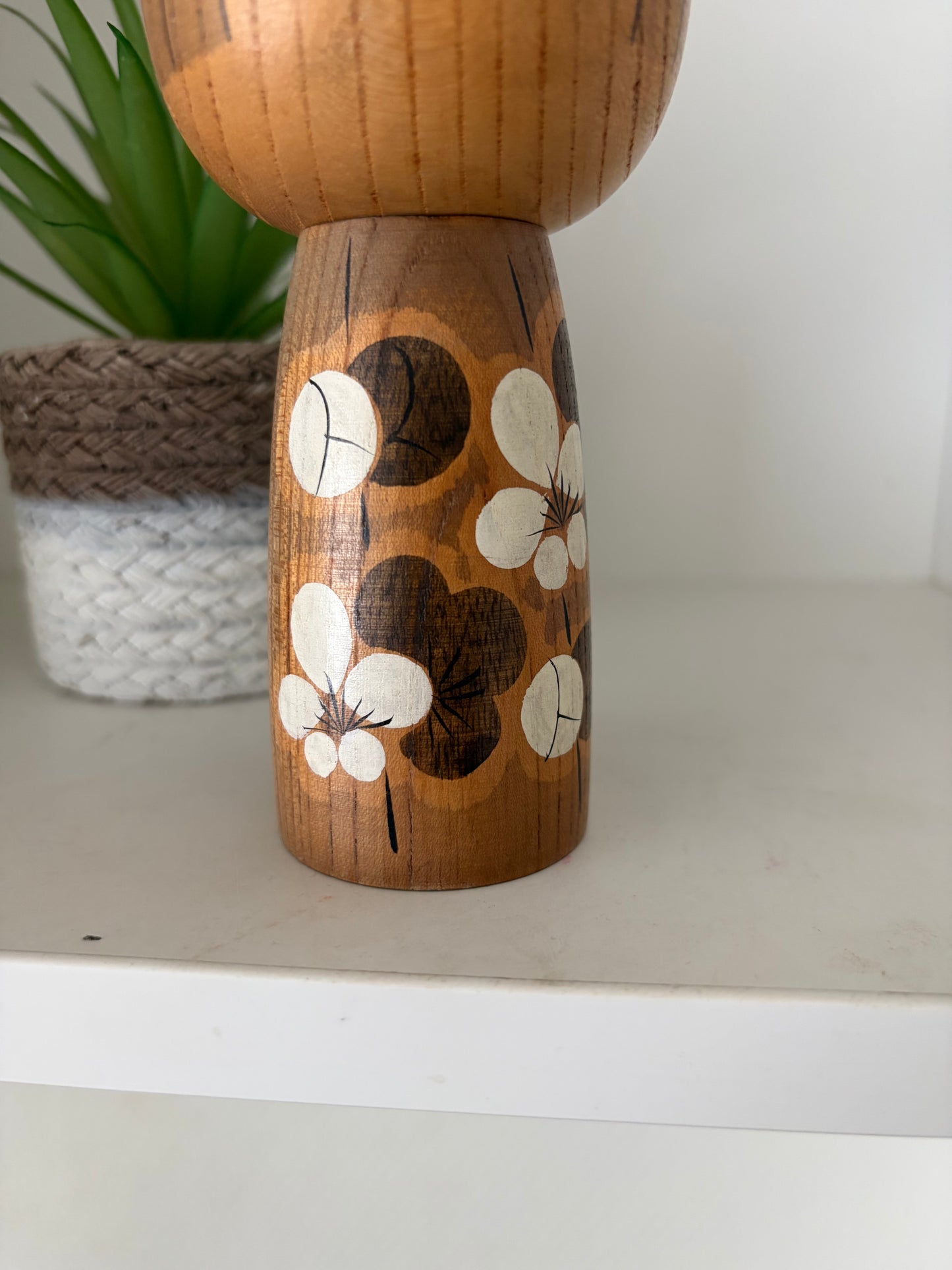 Vintage Sosaku kokeshi by Kato Masami (1925-)