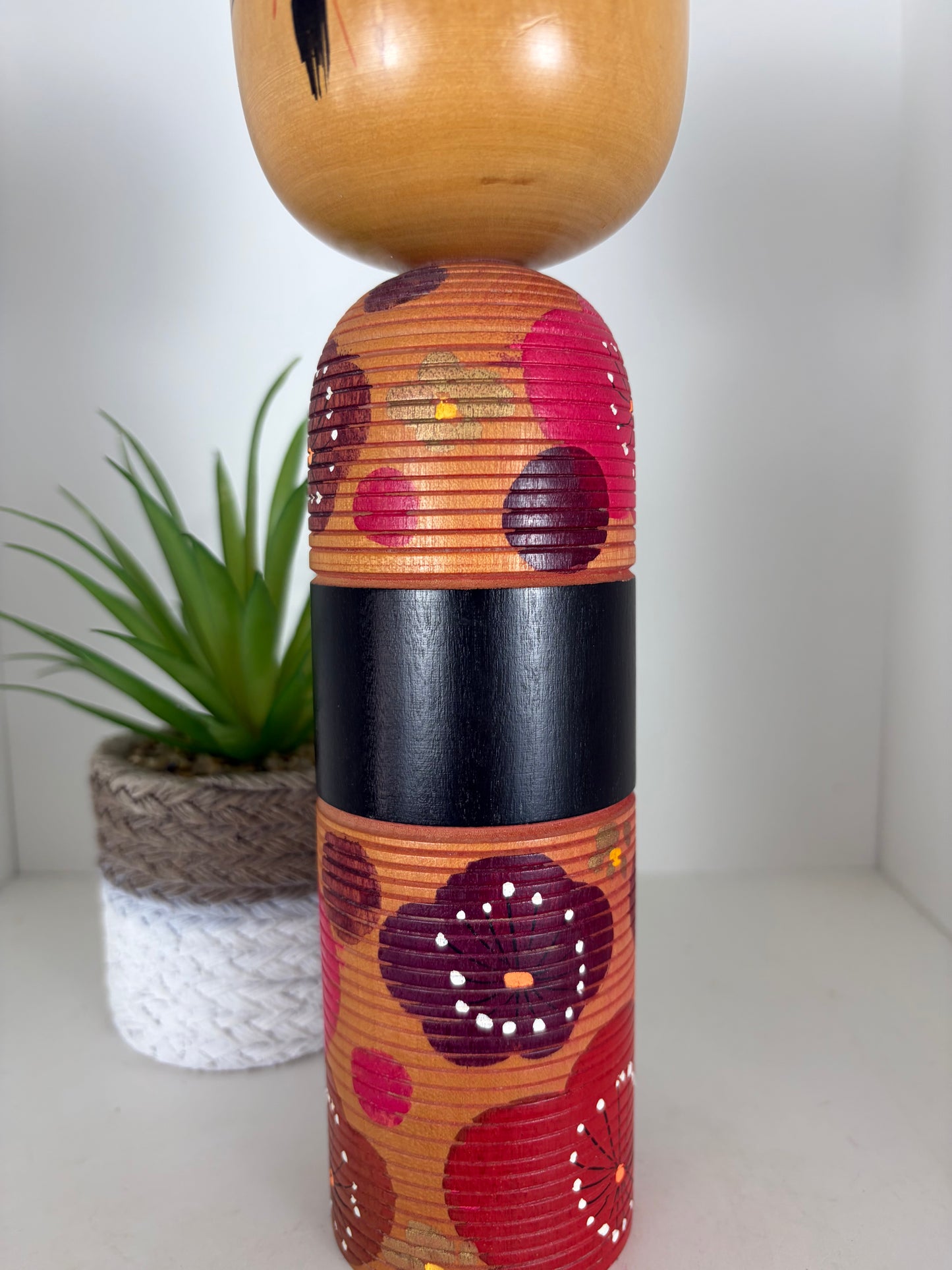 Vintage Creative Kokeshi By Takahashi Akinori (1957-)