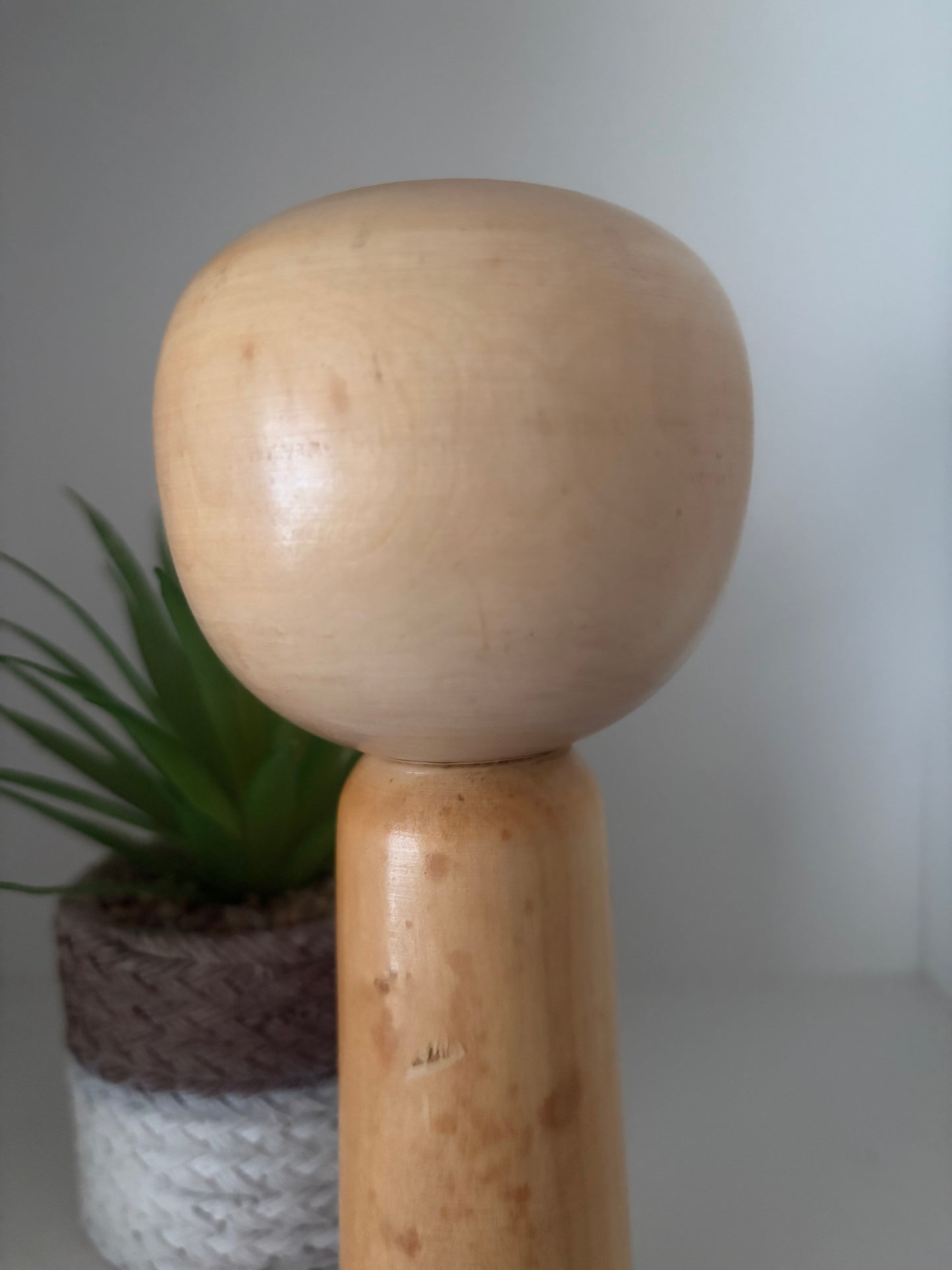 Rare vintage Sosaku kokeshi by Yuji Kawase (1938-)