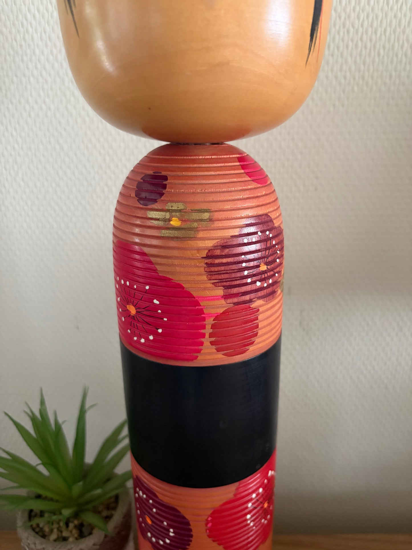 Vintage Creative Kokeshi By Takahashi Akinori (1957-)