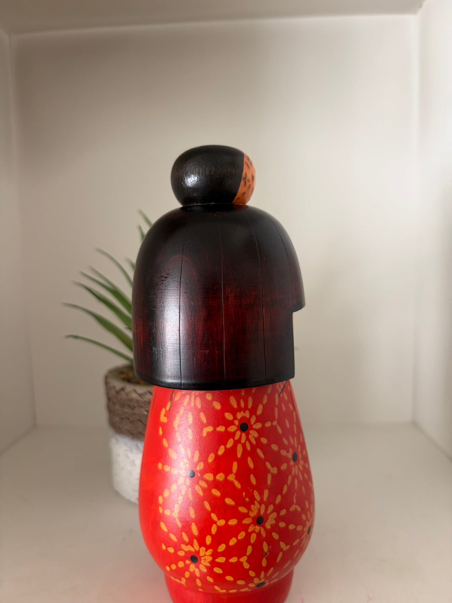 Vintage Gumma kokeshi made by Kazuo Takamizawa (1927-)