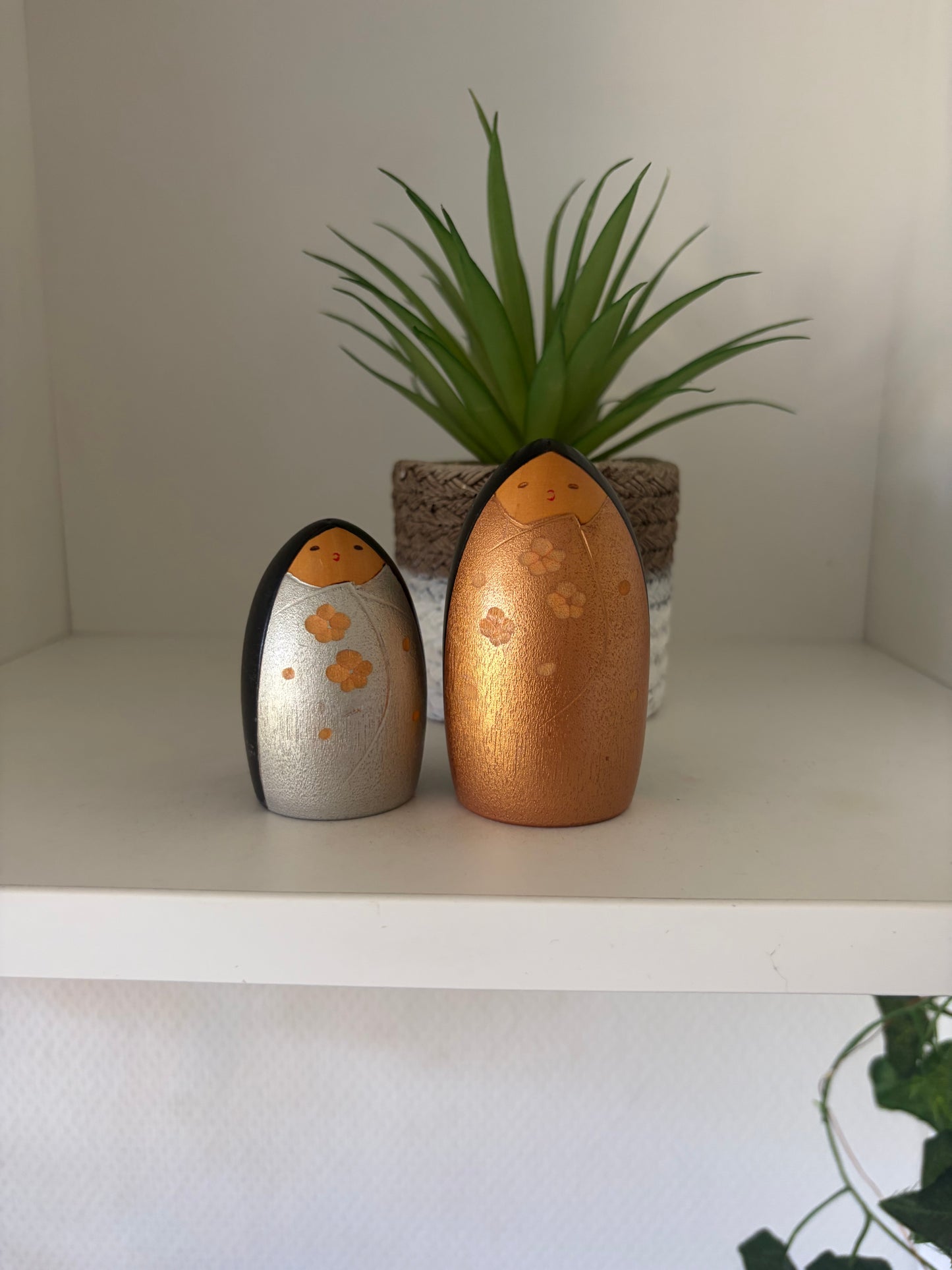 Vintage set Sosaku kokeshi Sekiguchi Toa - Mother and child