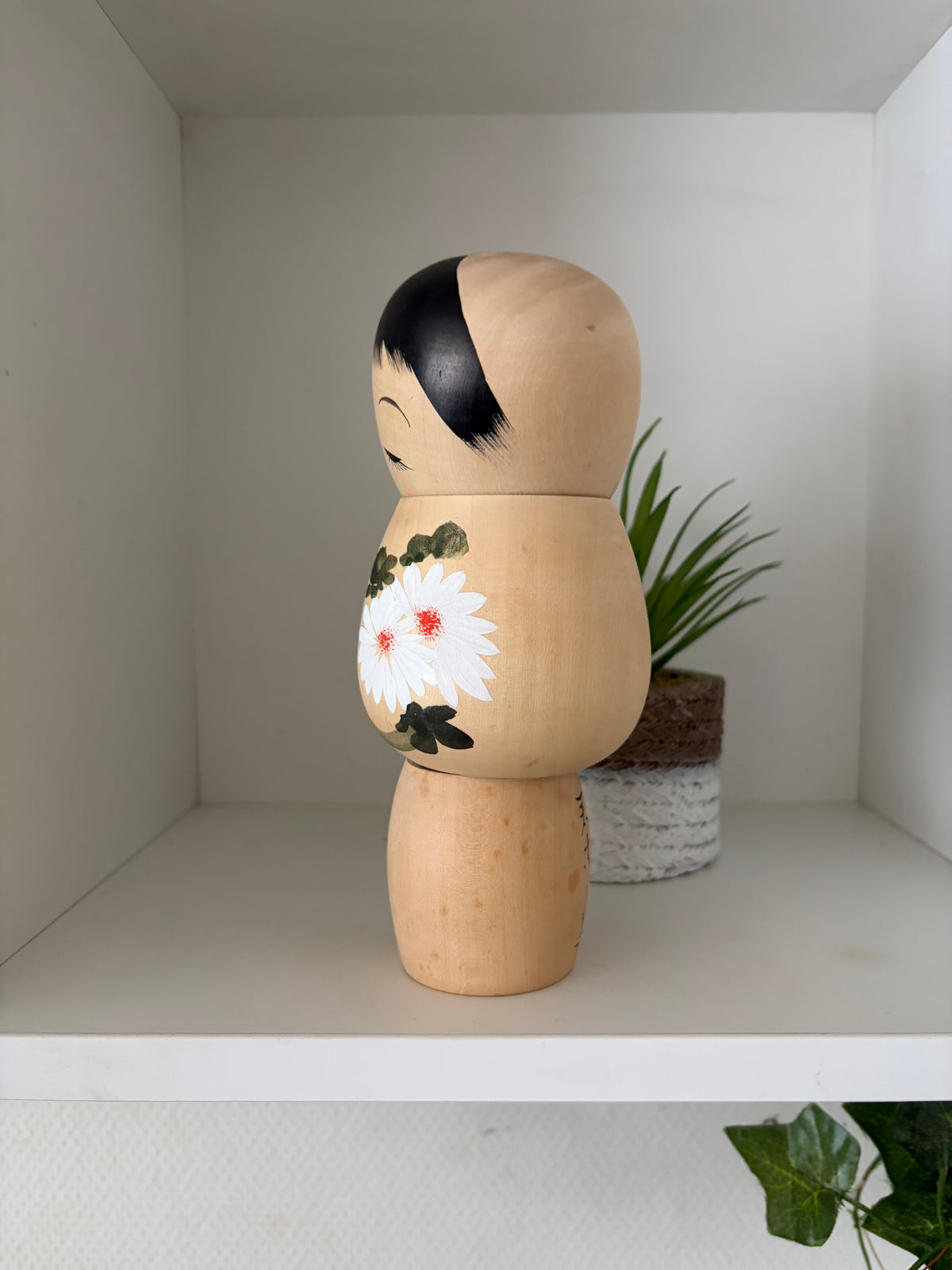 Vintage Sosaku kokeshi by Sato Kouson