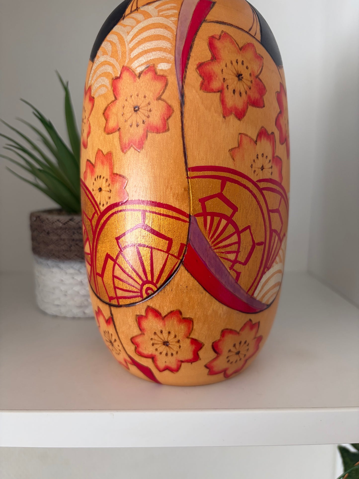 Vintage Sosaku Kokeshi by Miyashita Hajime (1940-)