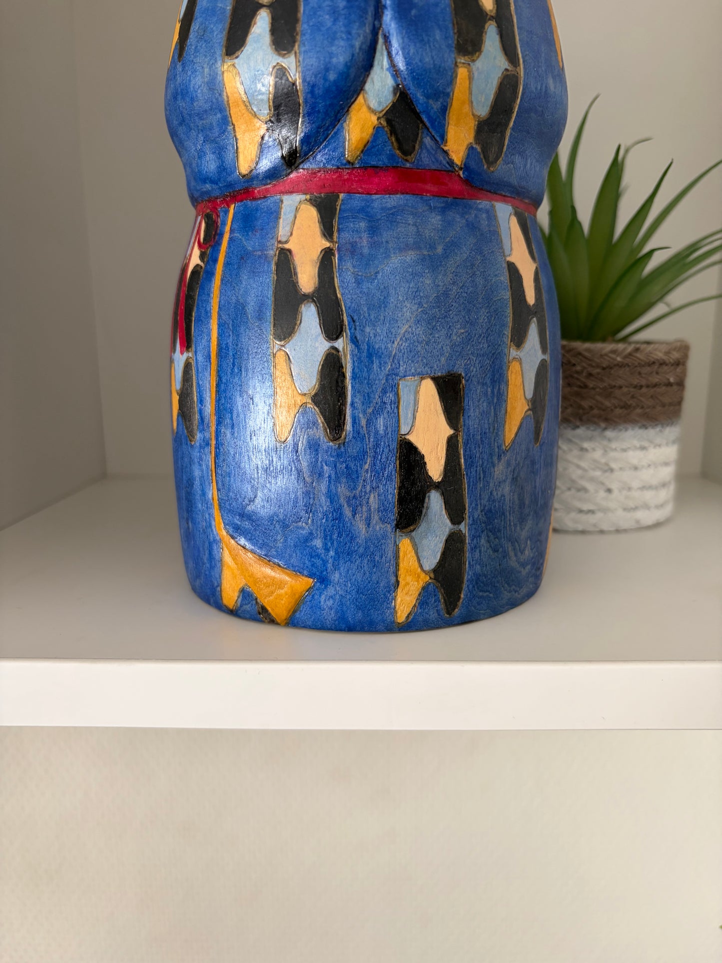 One off a kind Sosaku kokeshi by Megumi Nozawa