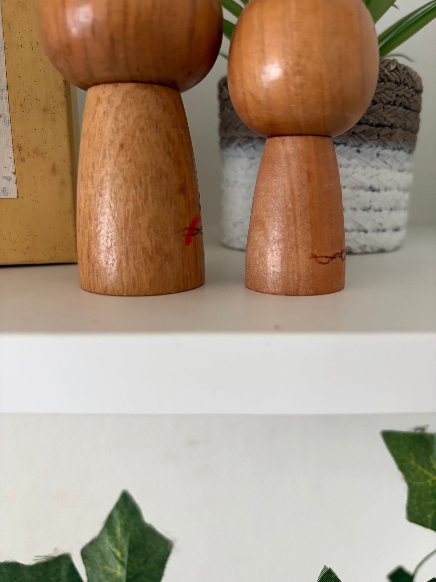 Vintage Sosaku kokeshi by Kato Masami (1925-)