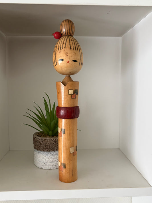 Vintage Sosaku kokeshi by Isamu Yamakawa