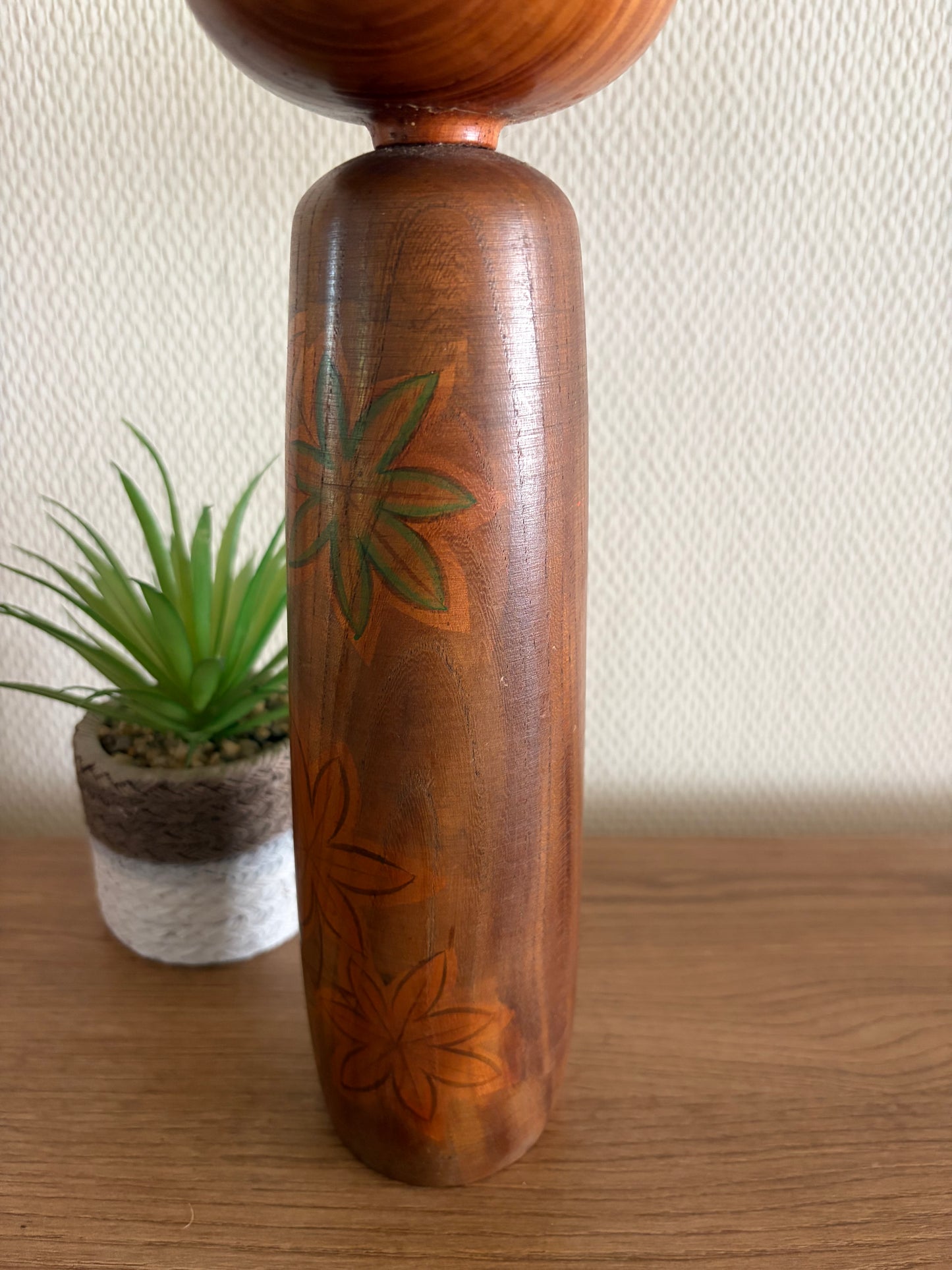 Rare Vintage Sosaku Kokeshi by Kato Masami (1925-)