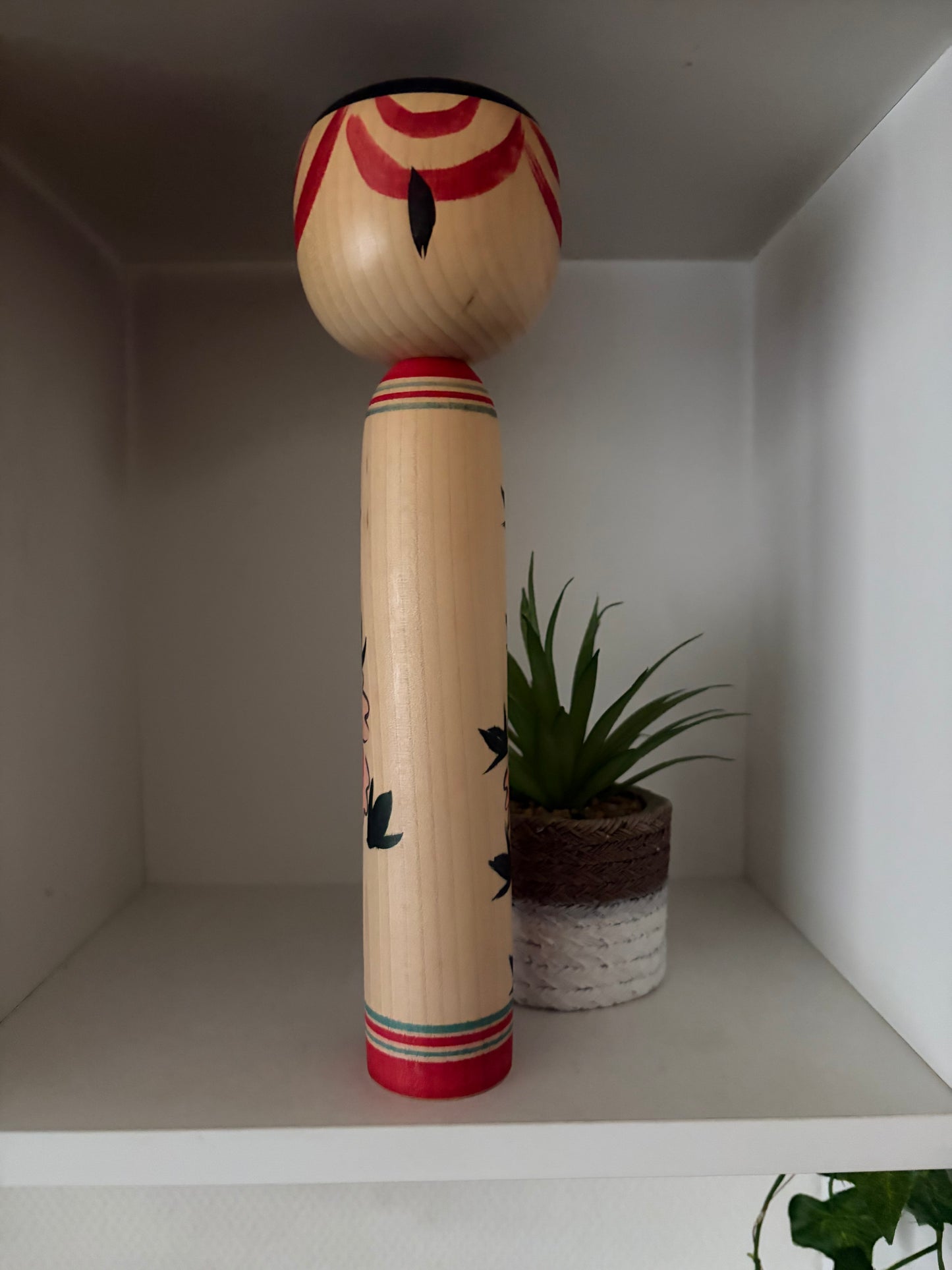 Rare Nakanosawa kokeshi by Honda Hiroshi（1934～2011）