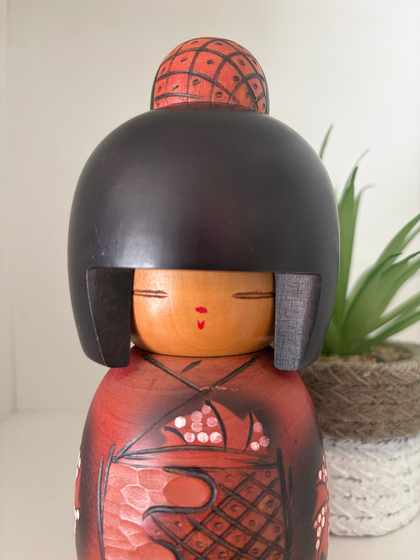 Vintage Gumma Kokeshi by Masae Fujikawa(1942-2015)