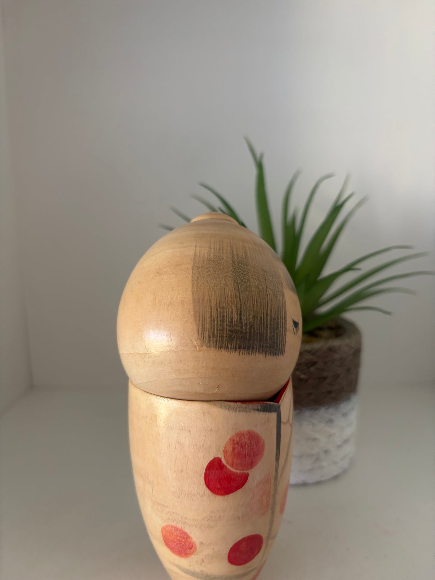 Vintage Sosaku kokeshi by Sansaku Sekiguchi (1925-2018)