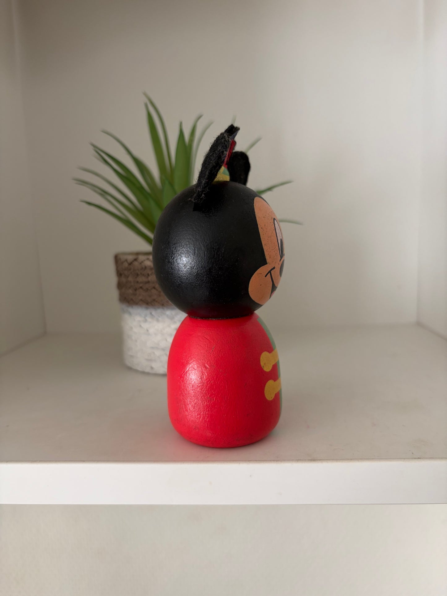 Vintage creative kokeshi from Mickey Mouse