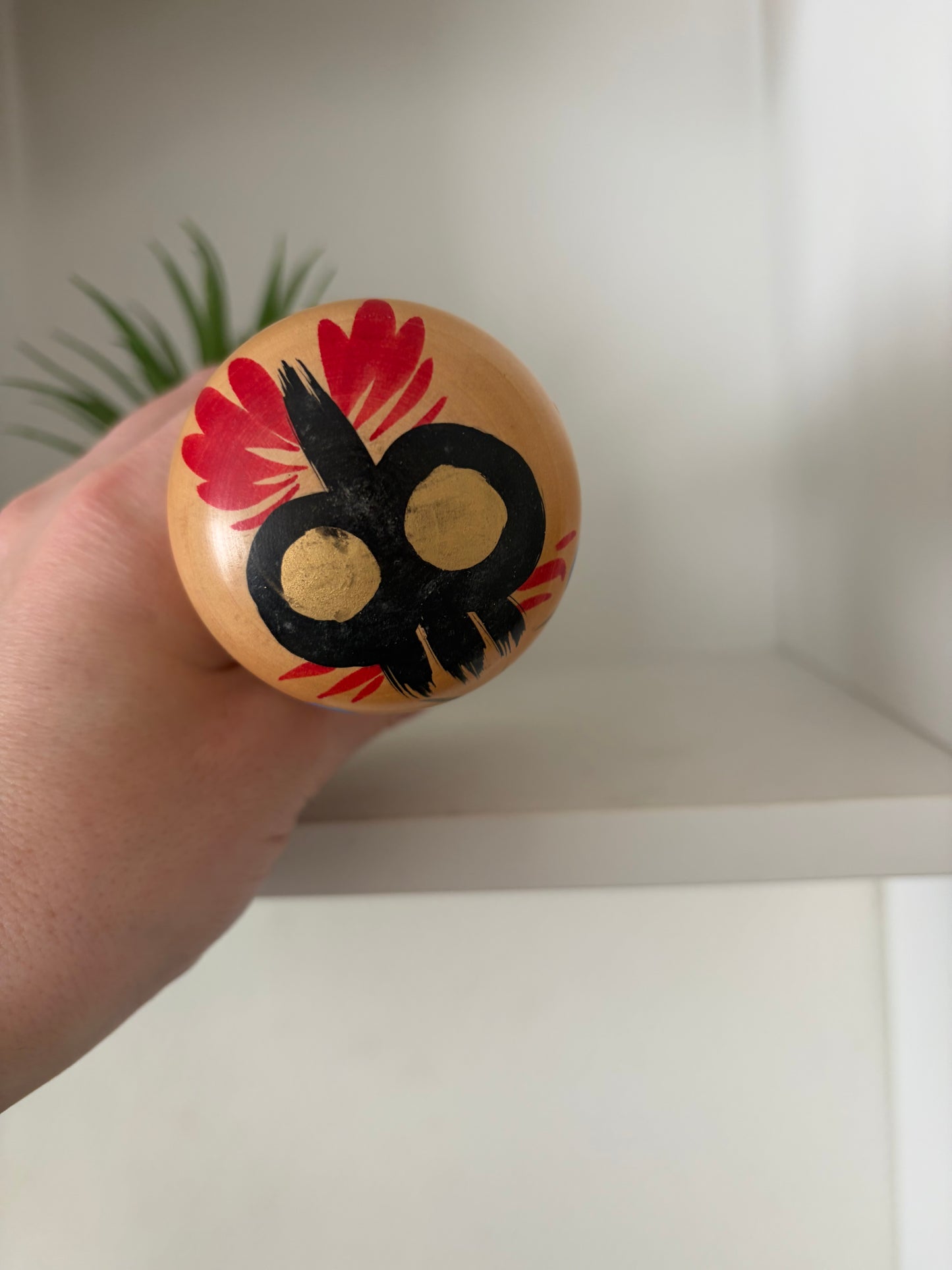 Vintage Creative Kokeshi By Takahashi Akinori (1957-)