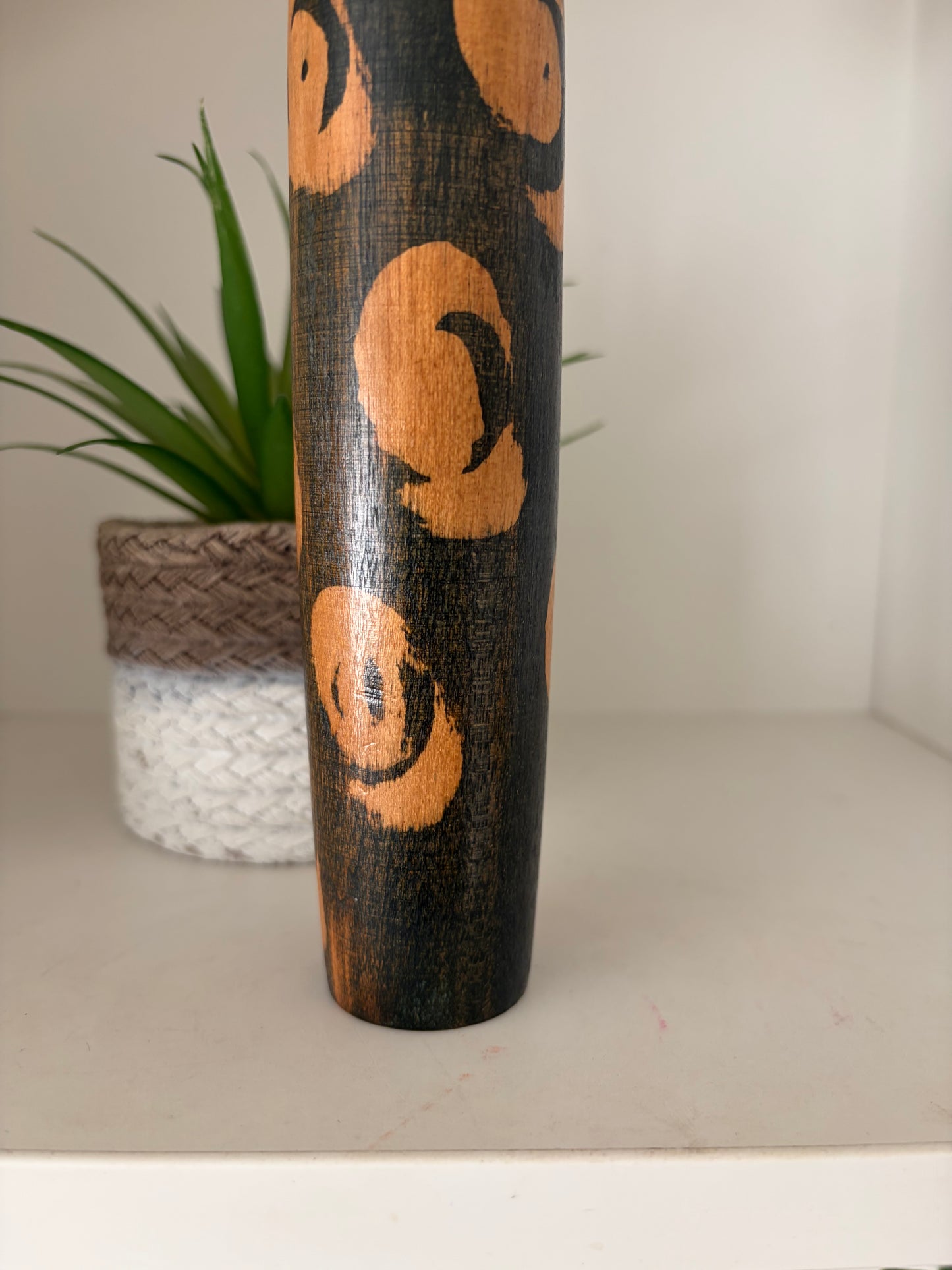 Rare Vintage Creative Kokeshi By Kahei Katase (1922-2015)