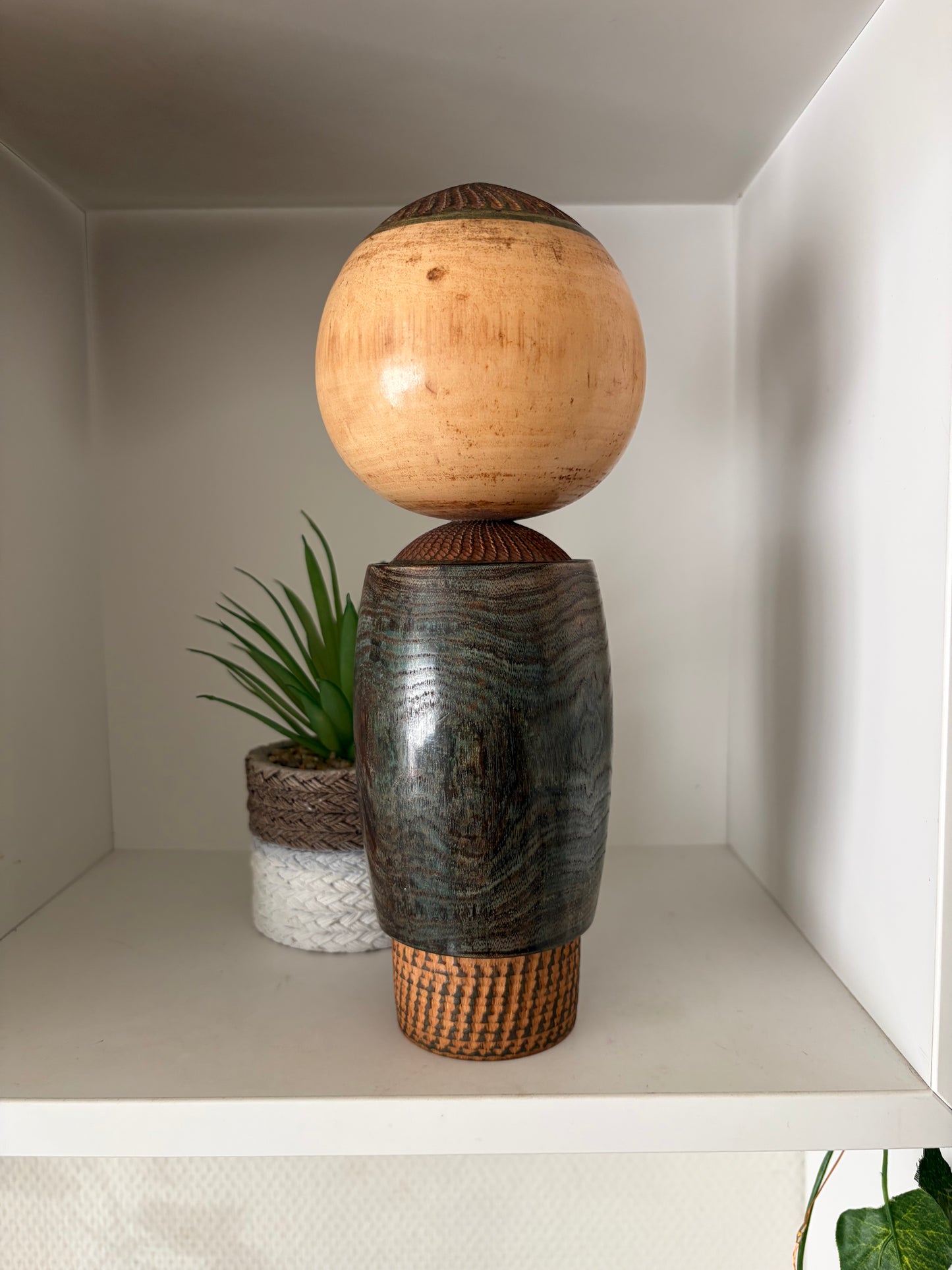 Vintage creative kokeshi by Tamura Noboru