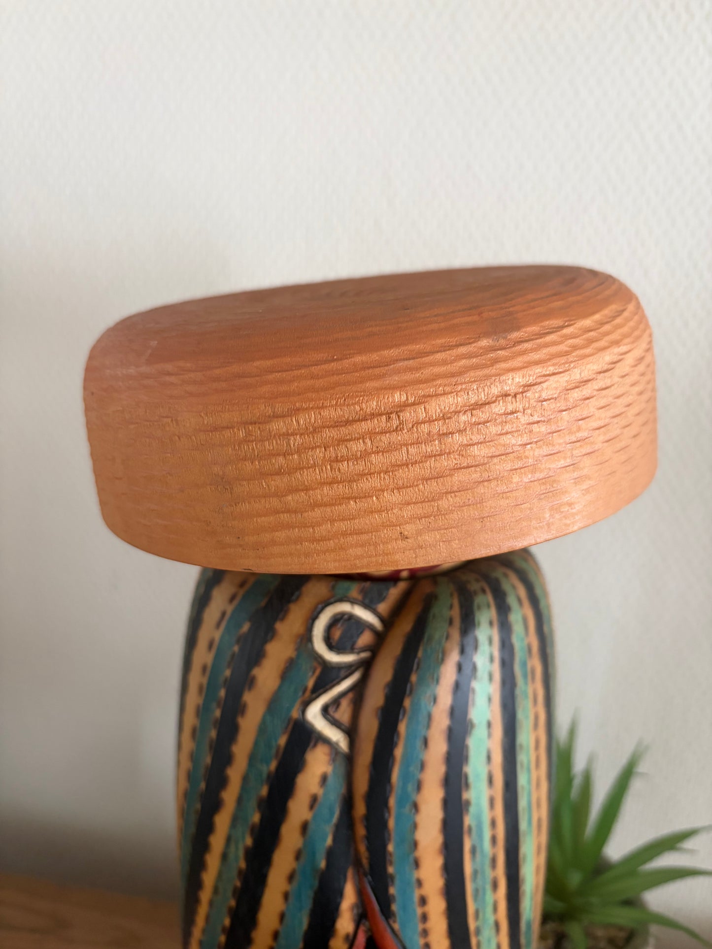 Exclusive vintage Gumma kokeshi by Inosuke Kobayashi (1931-)