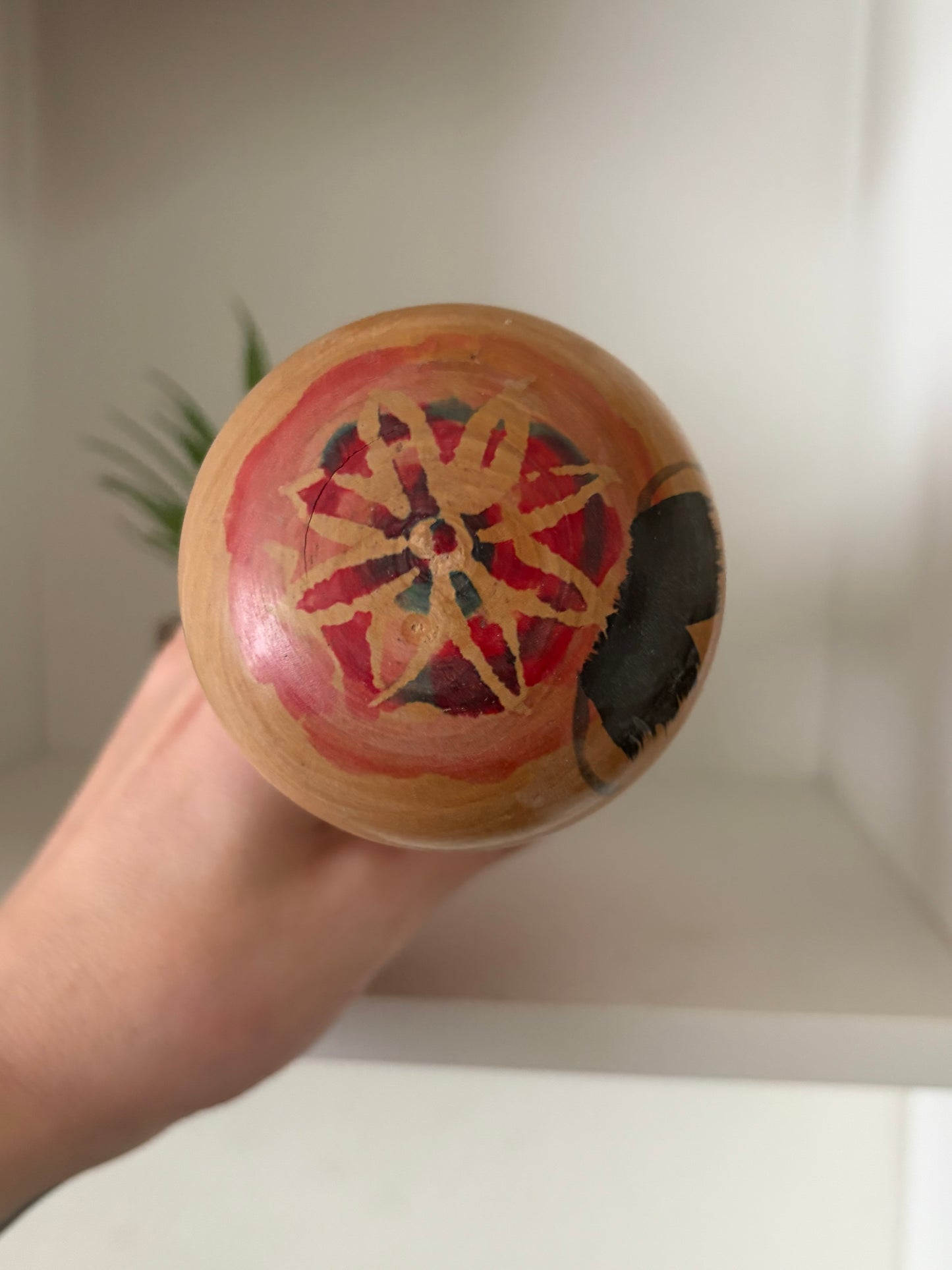 Rare Vintage Creative Kokeshi By Kahei Katase (1922-2015)