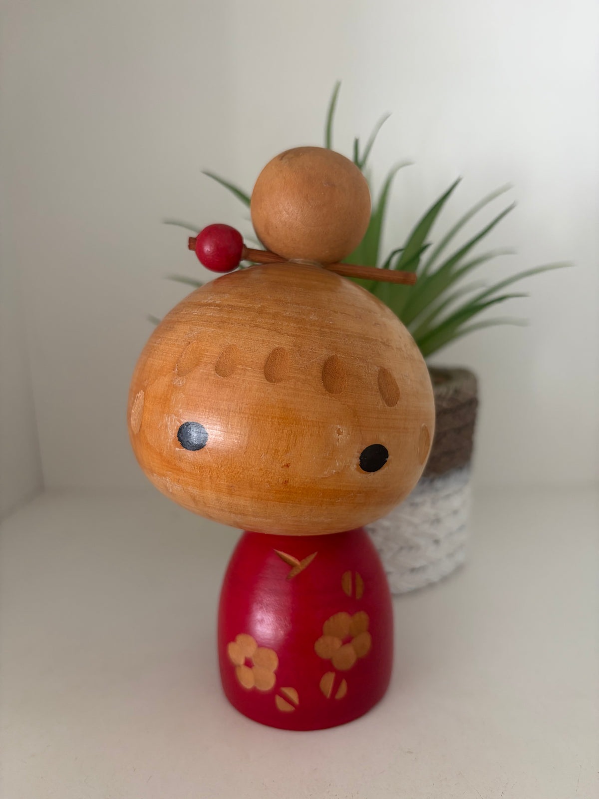 Rare Vintage Creative Kokeshi by Kano Chiyomatsu (1935-)