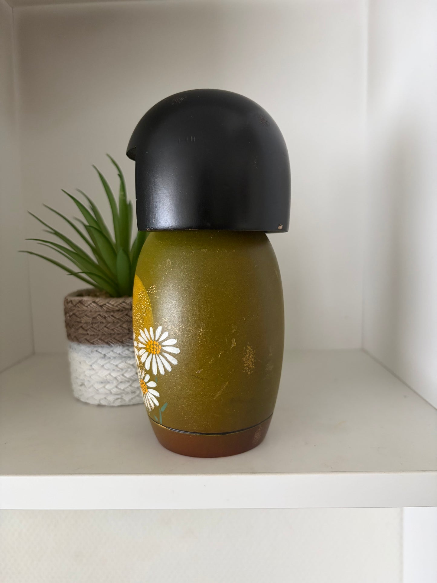 Vintage Gumma kokeshi by Kisaku