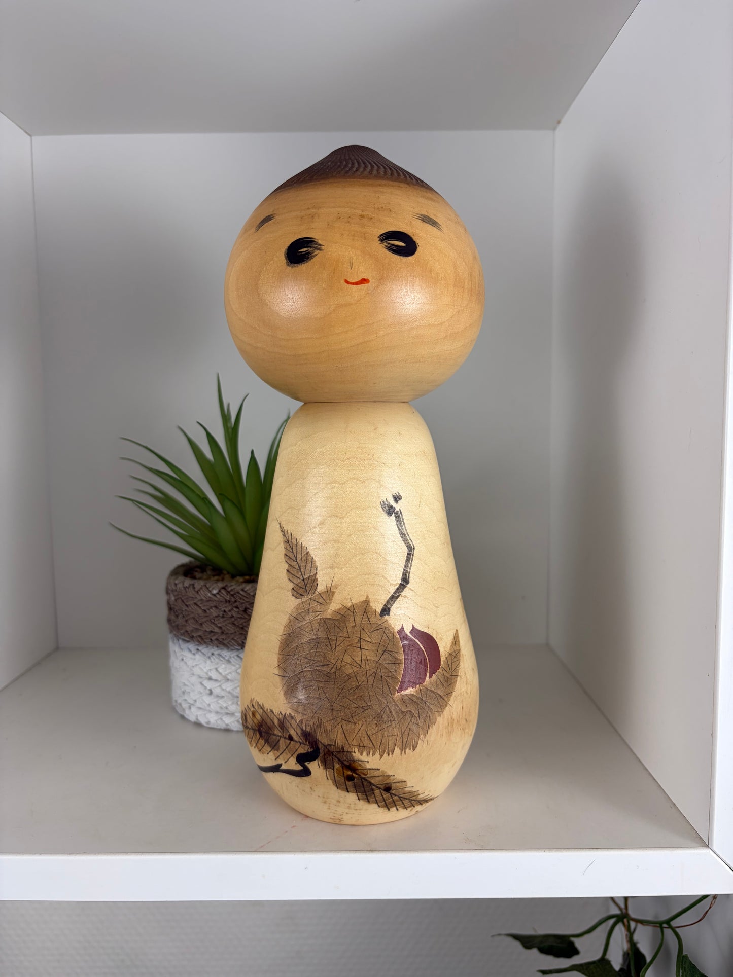 Vintage Sosaku kokeshi by Masao Watanabe (1917-2007)