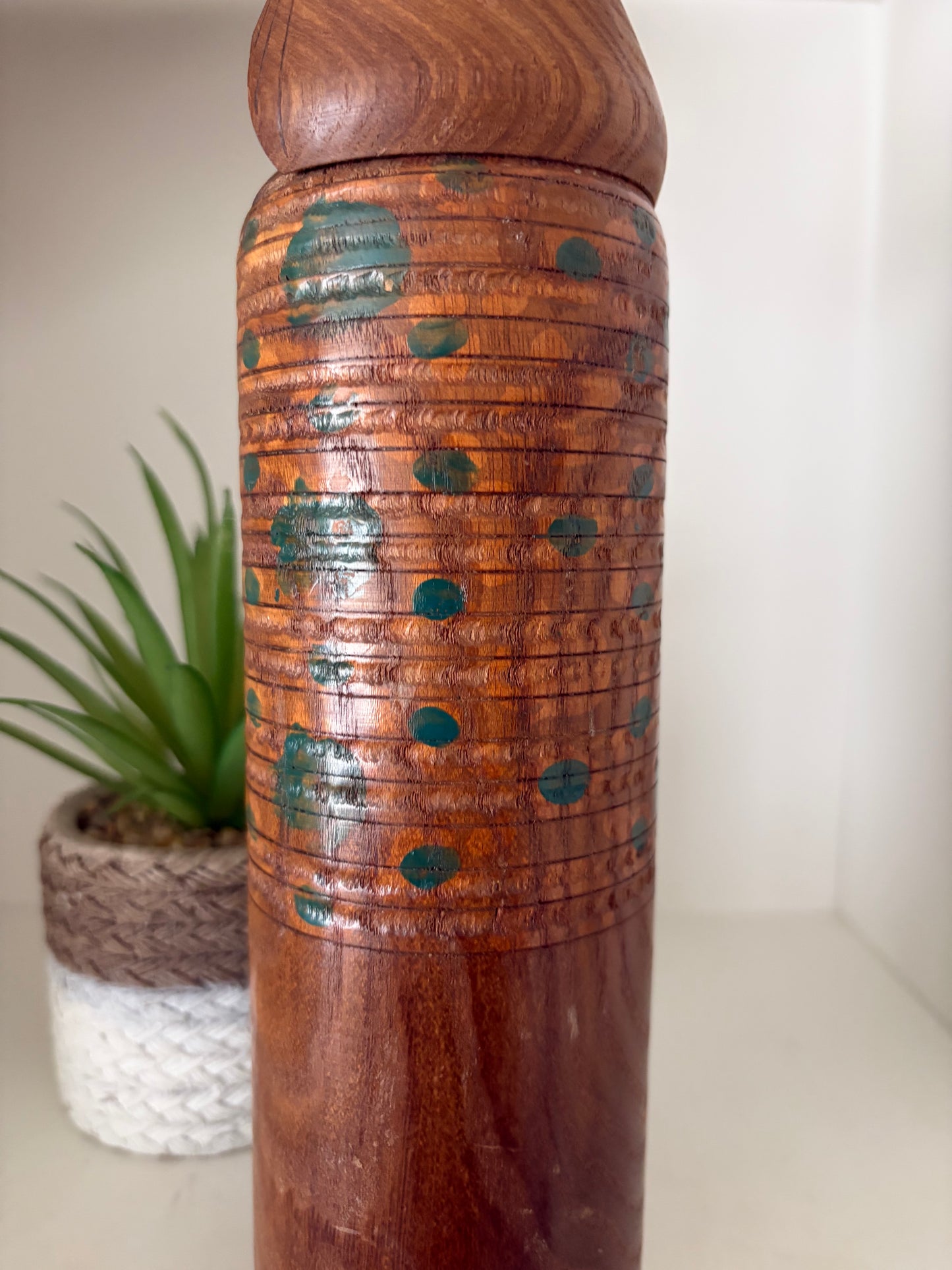 Vintage  Sosaku Kokeshi By Miyajima Muhitsu (1929-)