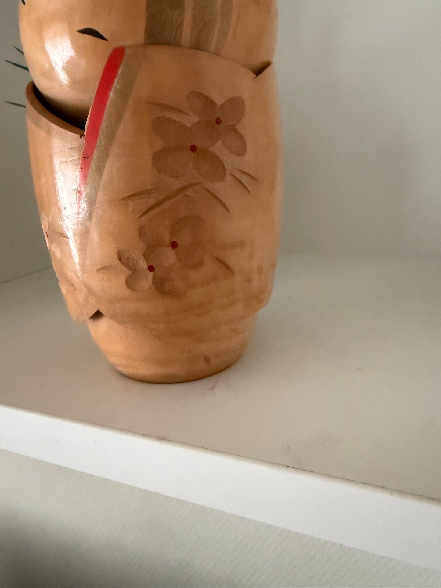 Rare vintage Sosaku kokeshi by Inosuke Kobayashi (1931-)