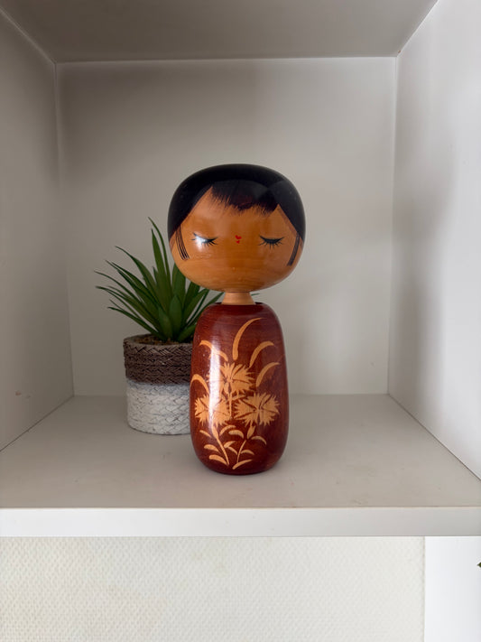 Vintage Sosaku kokeshi by Izumi Morijiro
