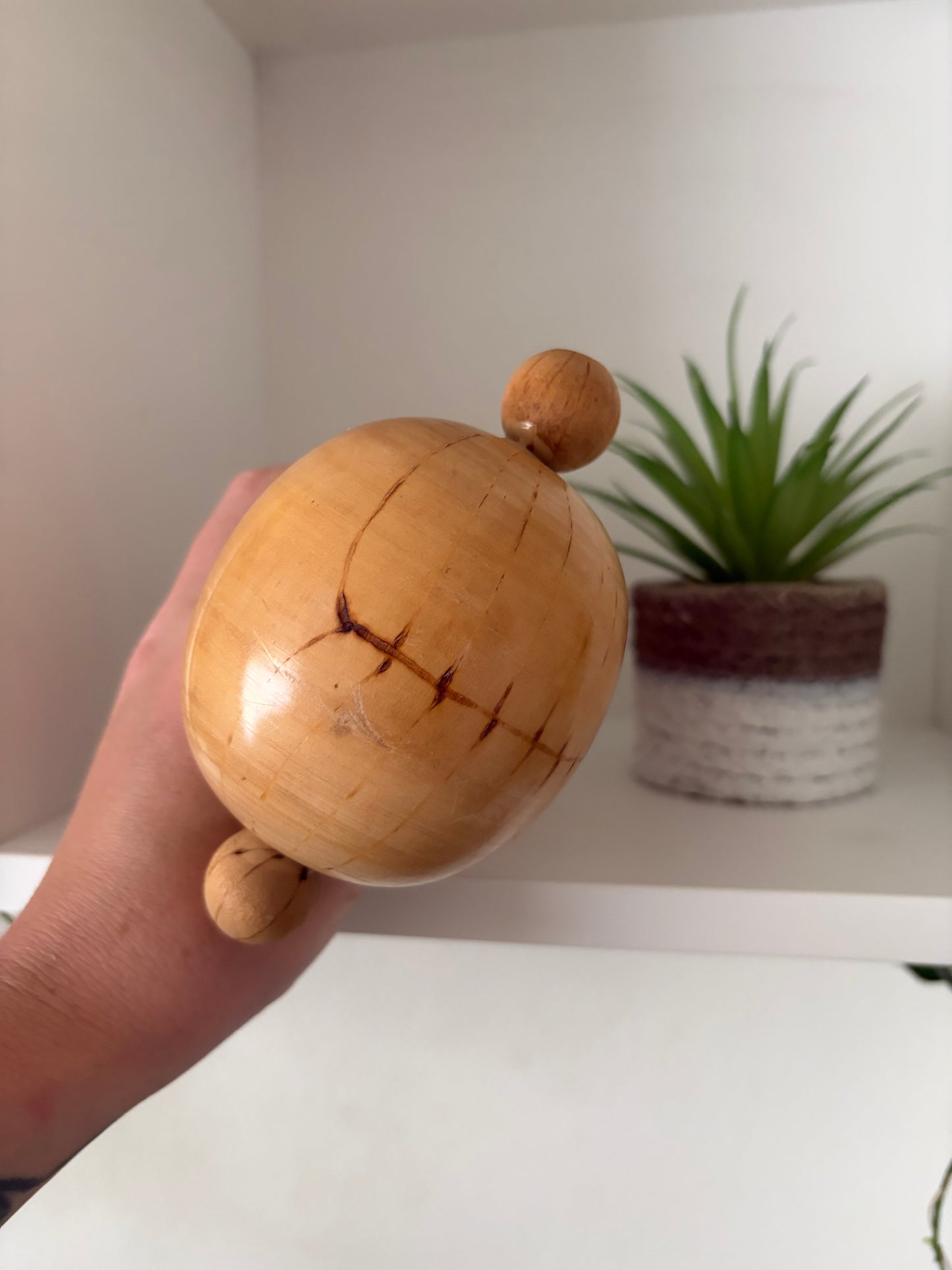 Vintage Sosaku kokeshi by Akira