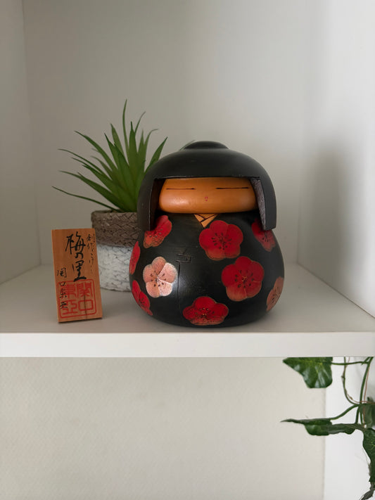 Vintage chunky Sosaku Kokeshi by Toa Sekiguchi (1942-)