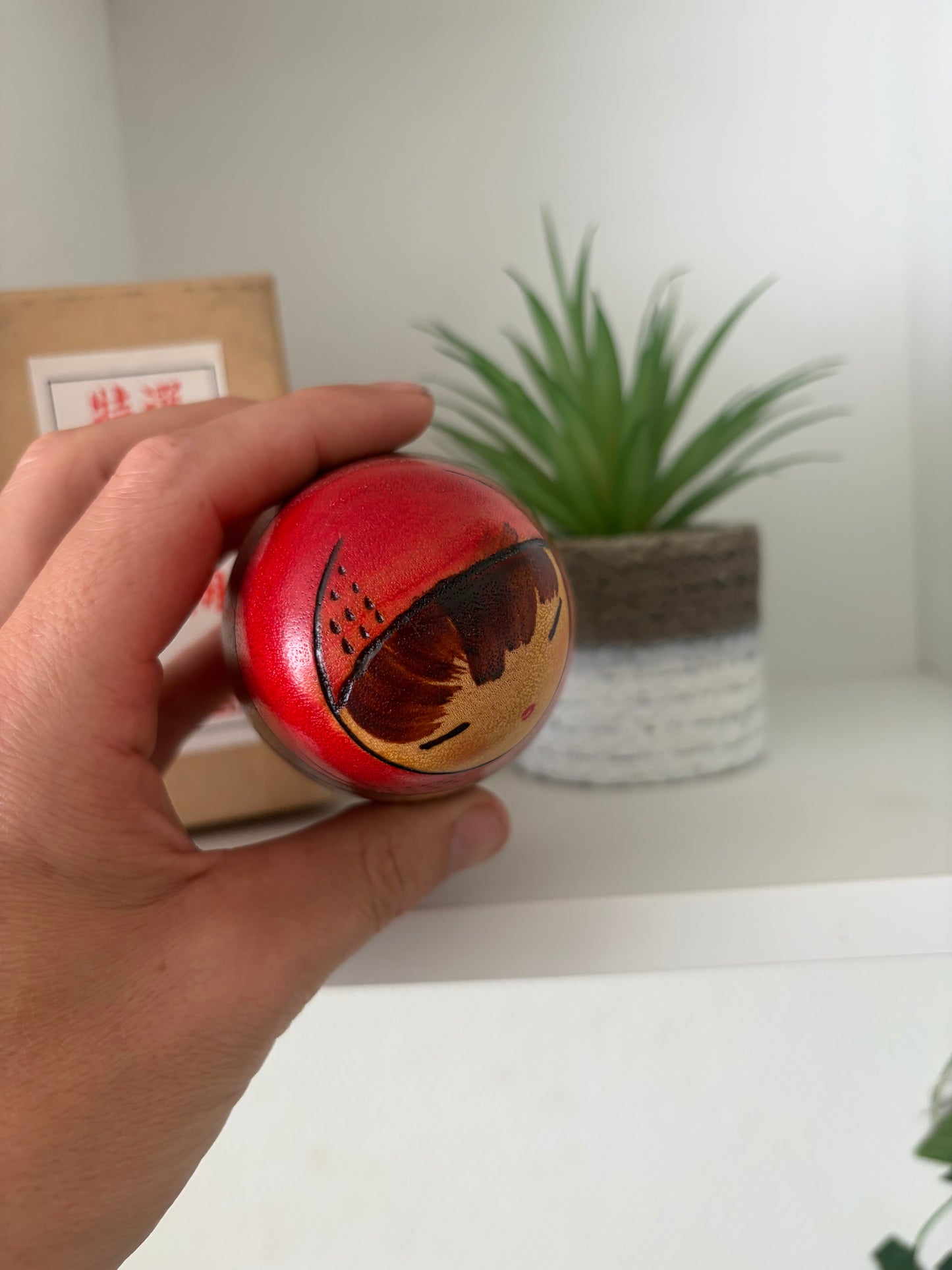 Vintage creative kokeshi by Hajime Miyashita (1940-)