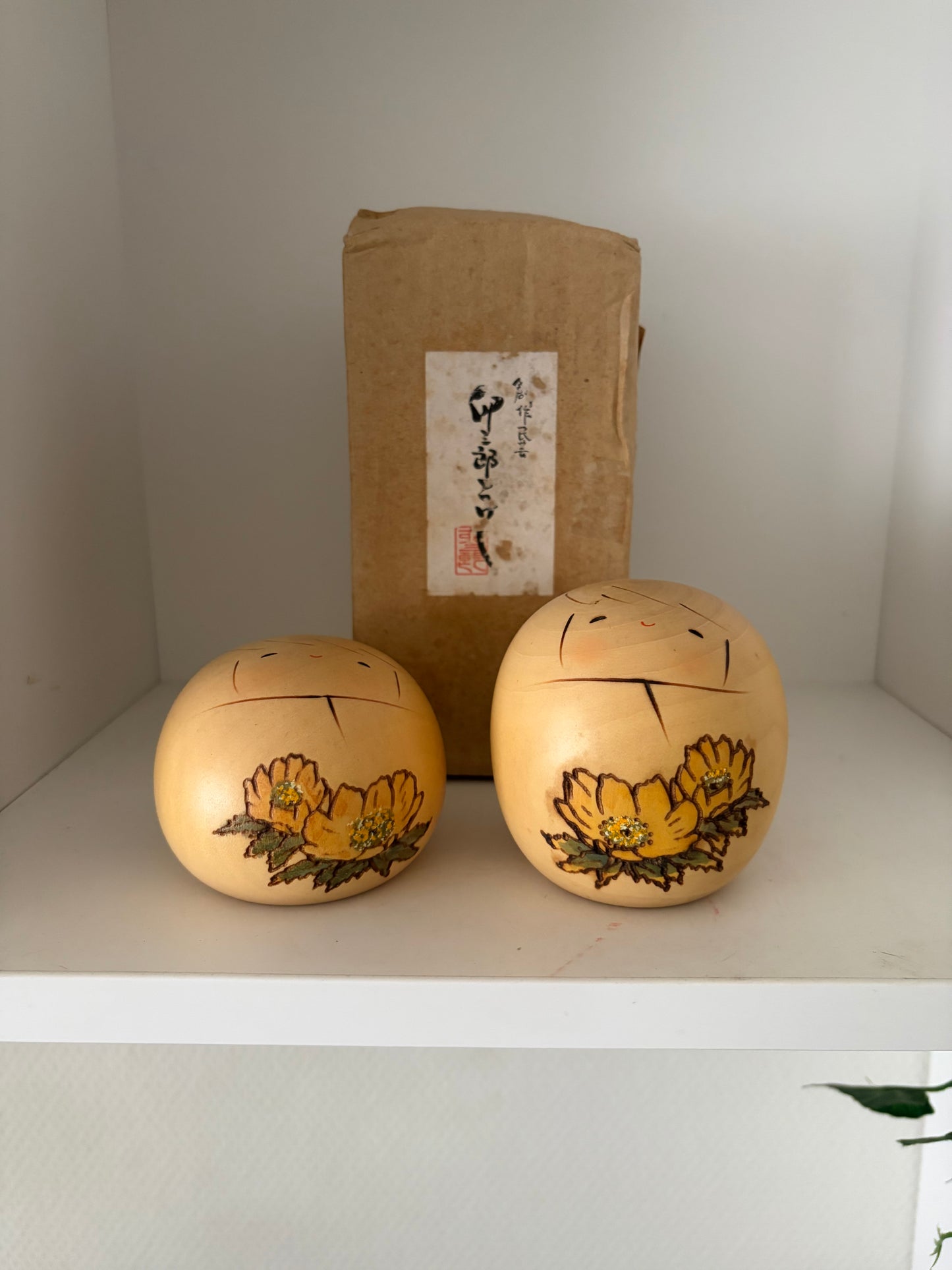 Vintage creative kokeshi by Usaburo