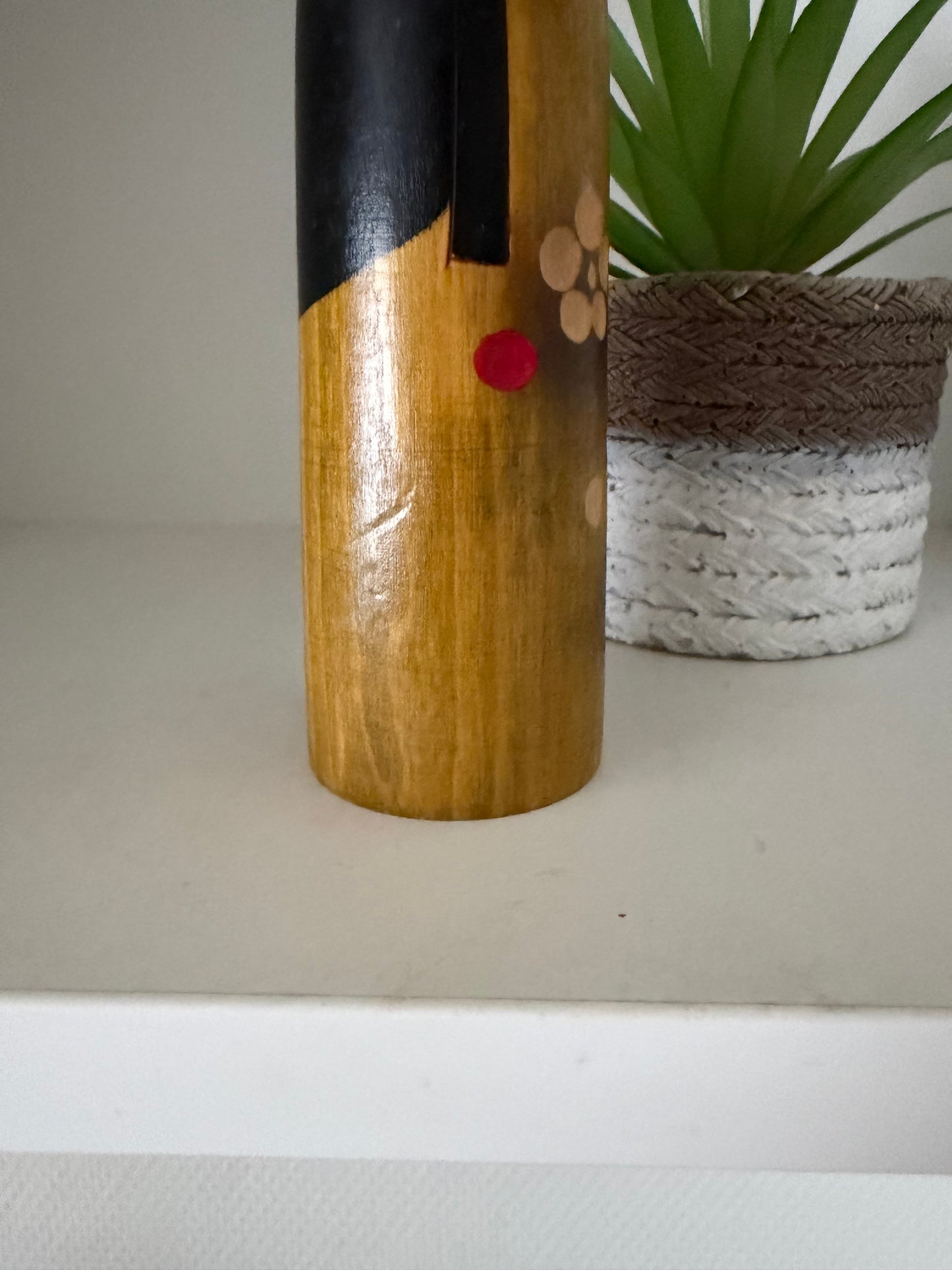 Vintage Sosaku kokeshi bottle opener