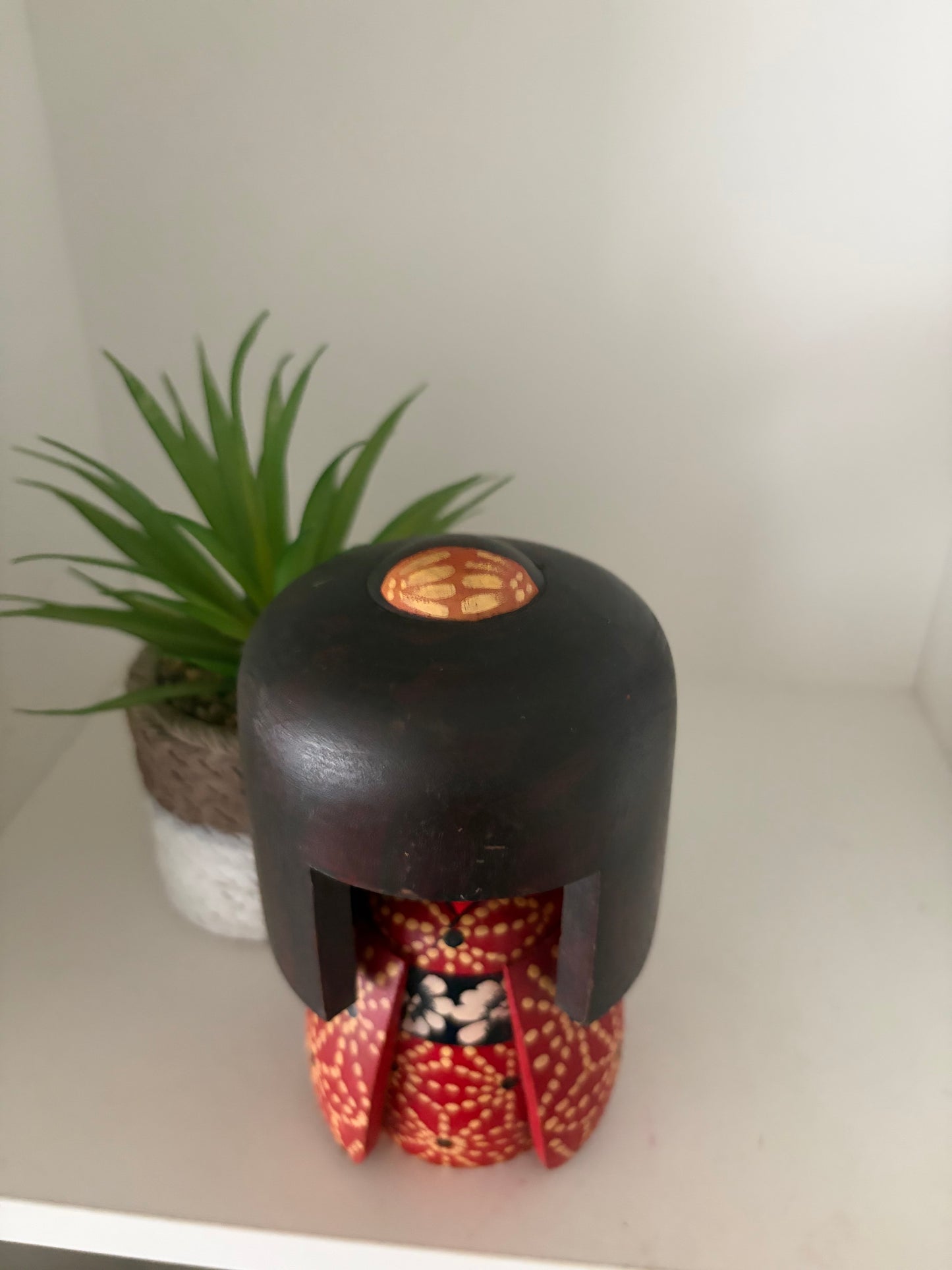 Vintage Gumma Kokeshi By Kazuo Takamizawa (1927-)